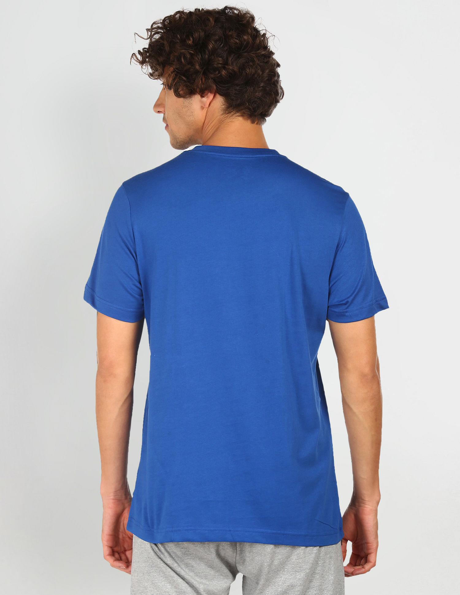 USPA Innerwear V-Neck Embroidered Logo I638 Lounge T-Shirt - Pack Of 1