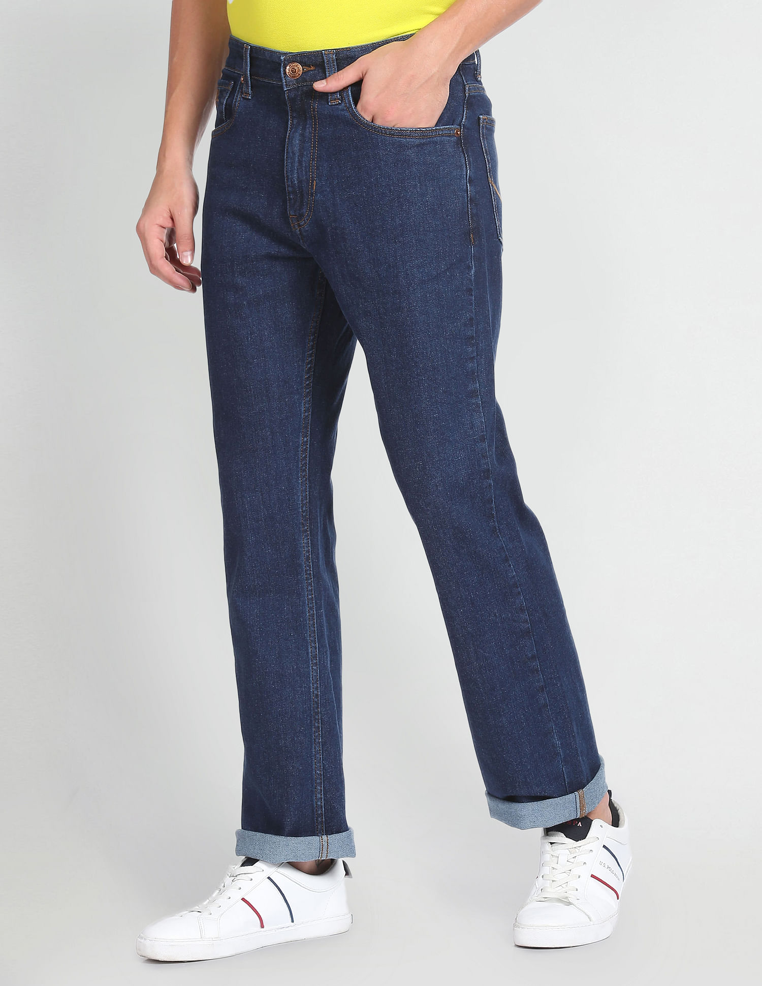 U.S. Polo Assn. Denim Co. Connor Bootcut Fit Blue Jeans