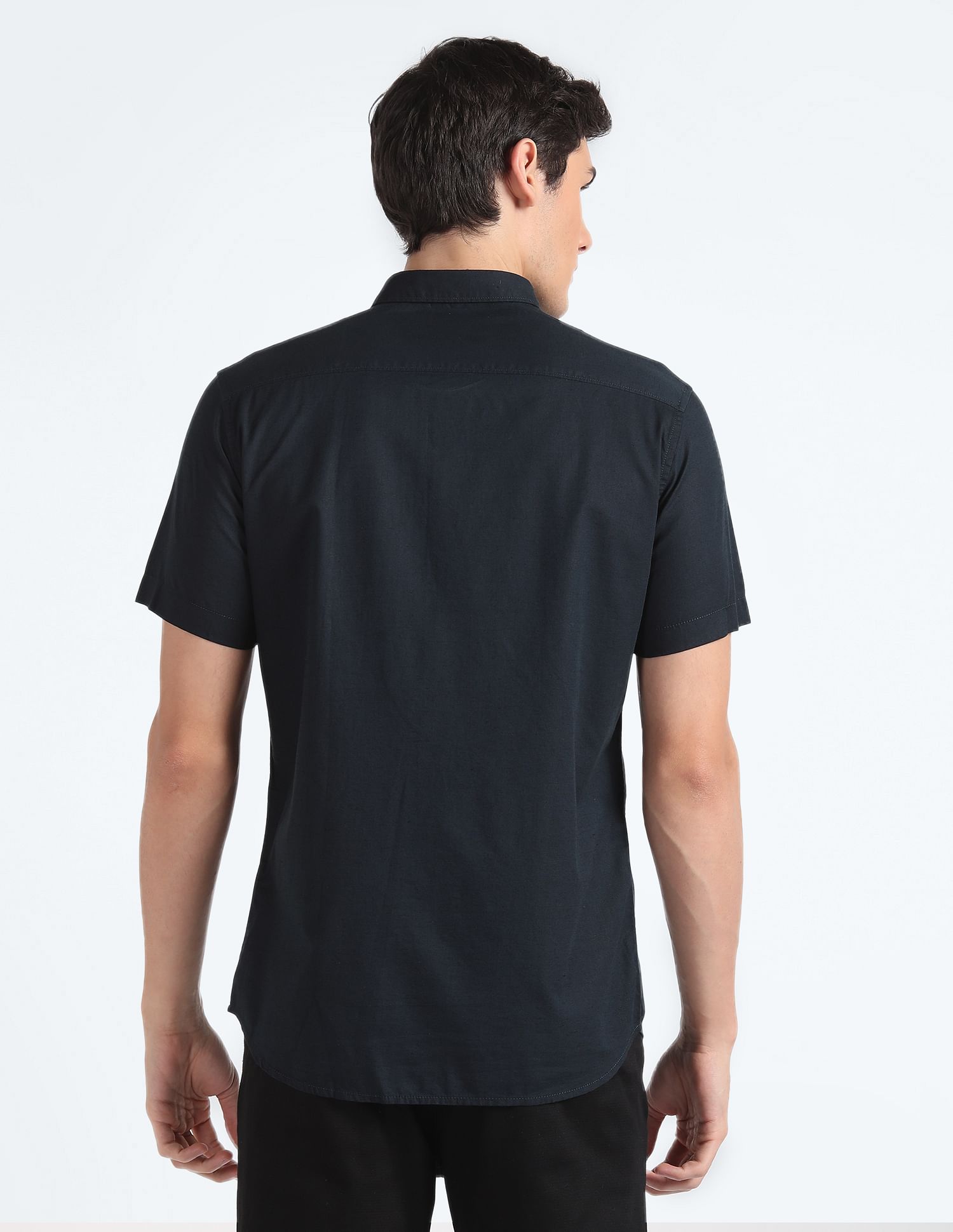 Flying Machine Short Sleeve Slim Shirt
