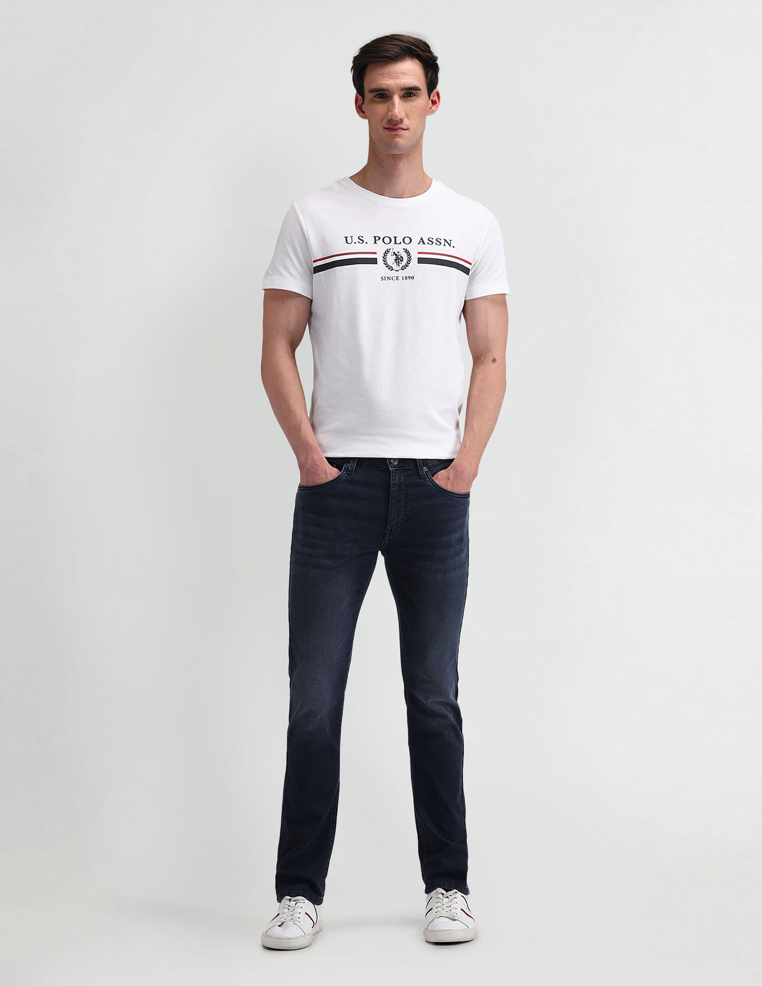 U.S. Polo Assn. Denim Co. Regallo Skinny Fit Blue Jeans