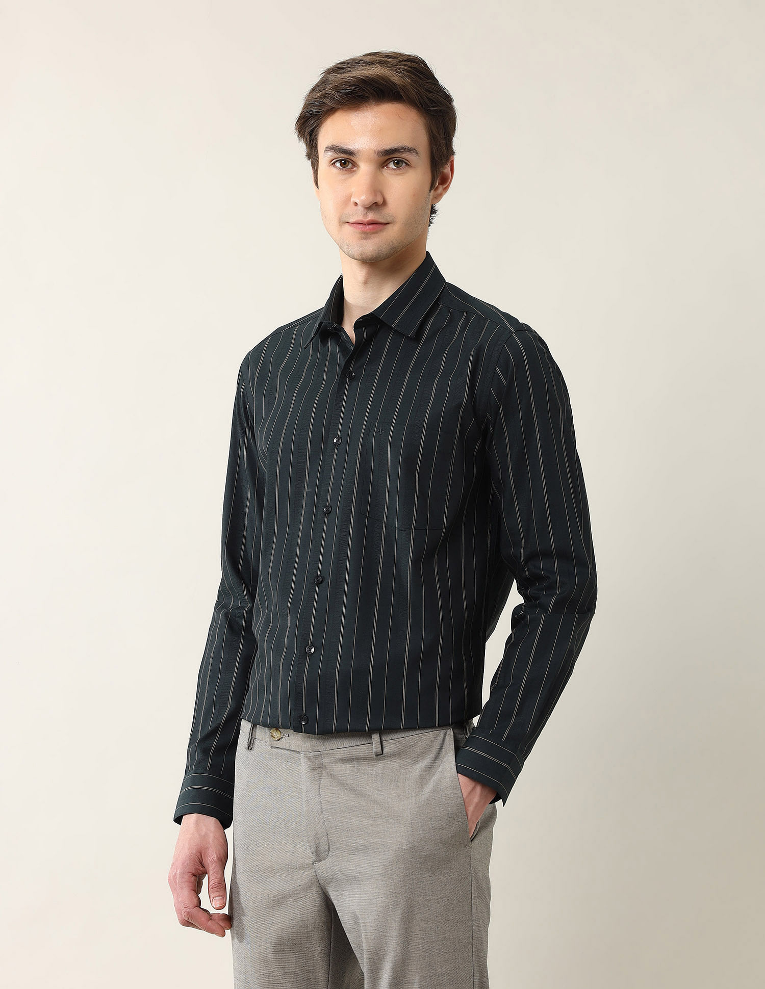 Arrow Manhattan Slim Fit Ceremonial Shirt
