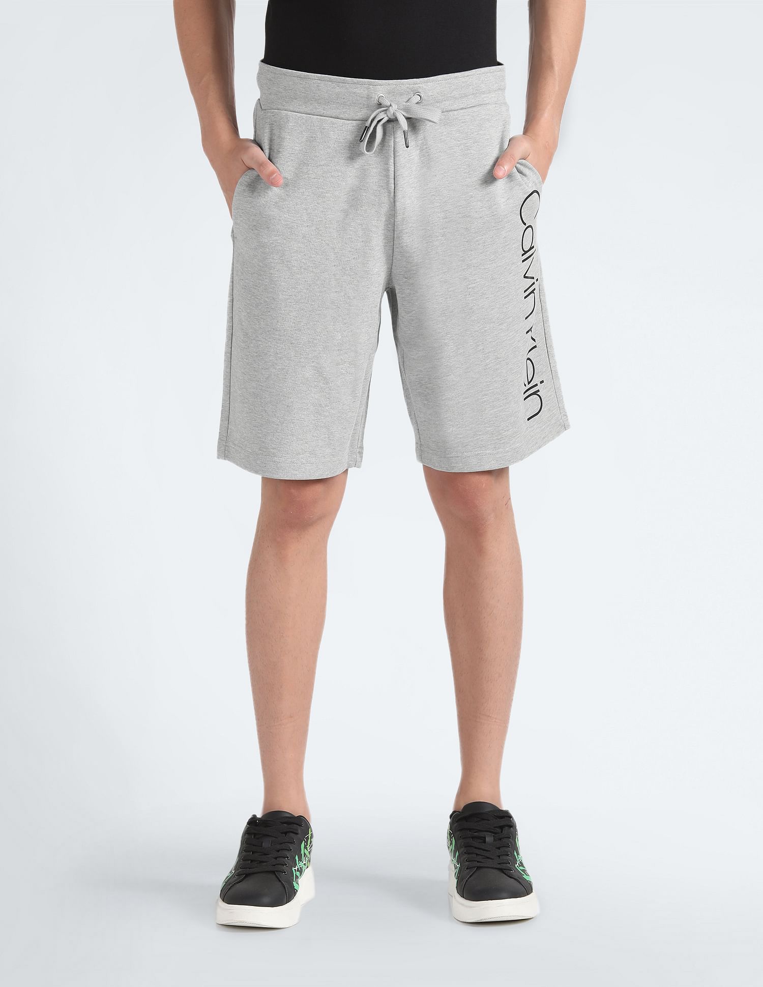 Calvin Klein Heathered Regular Fit Shorts