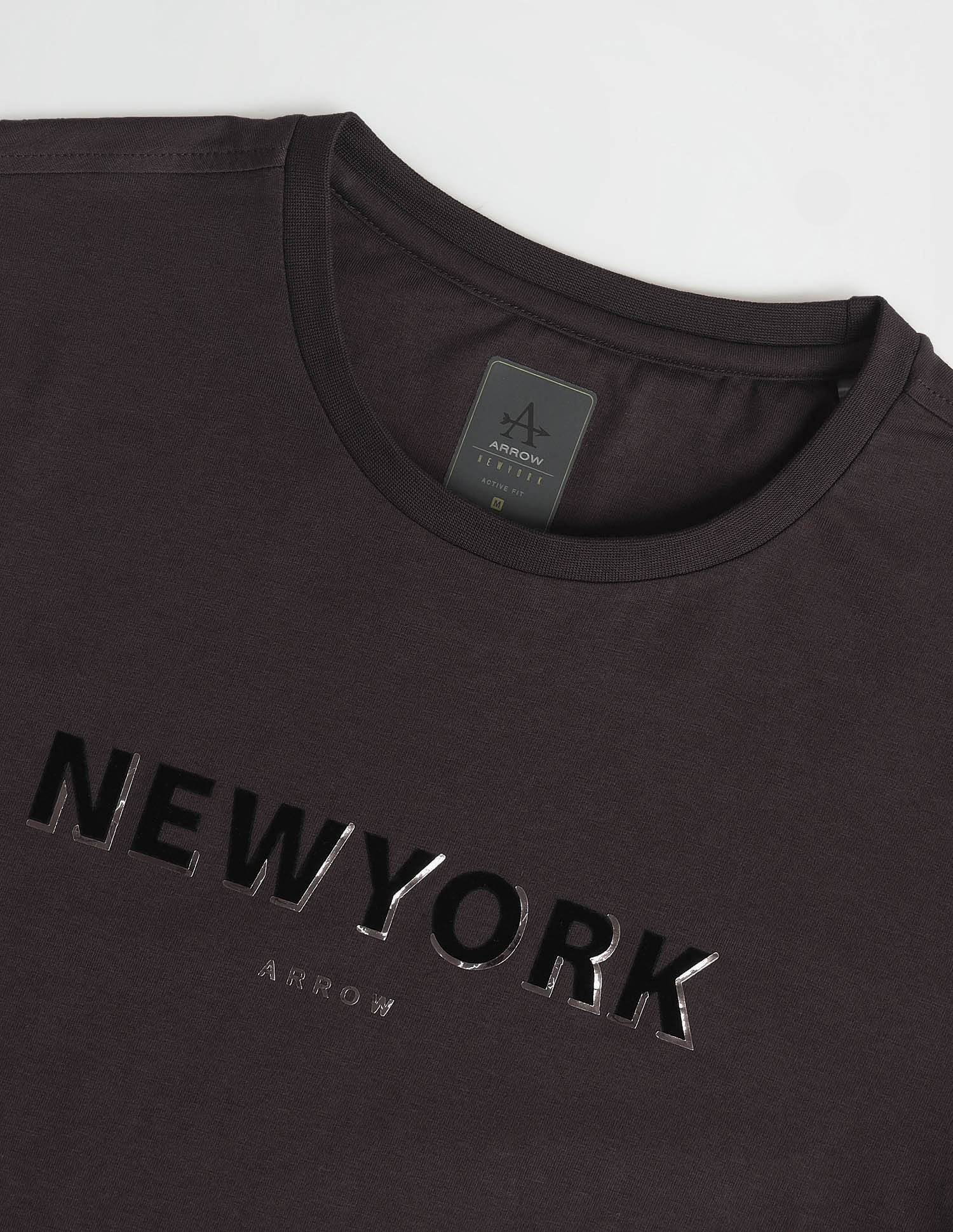Arrow Newyork Crew Neck Brand Print T-Shirt