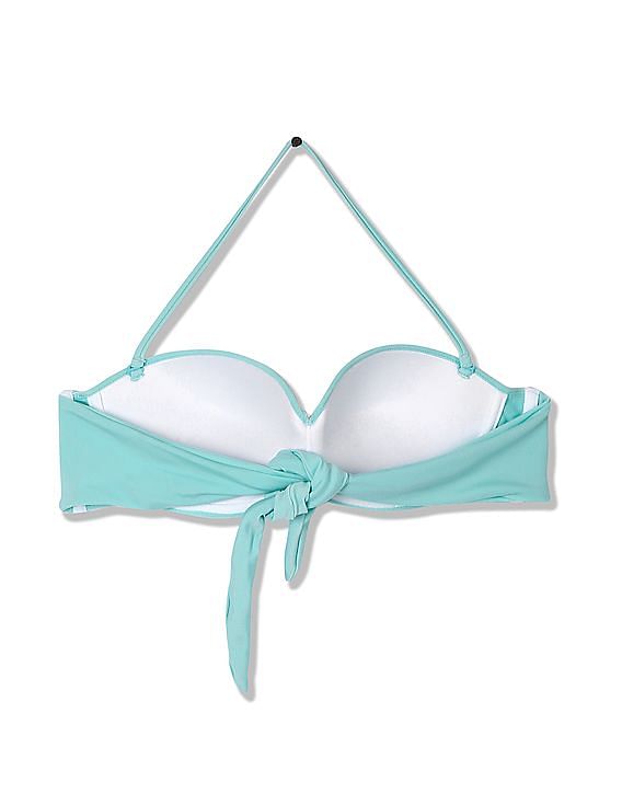 Aeropostale Tie Up Back Swim Bra