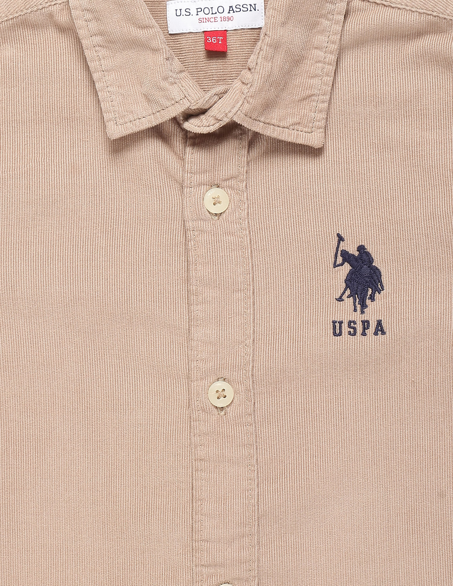 U.S. Polo Assn. Kids Boys Corduroy Shirt