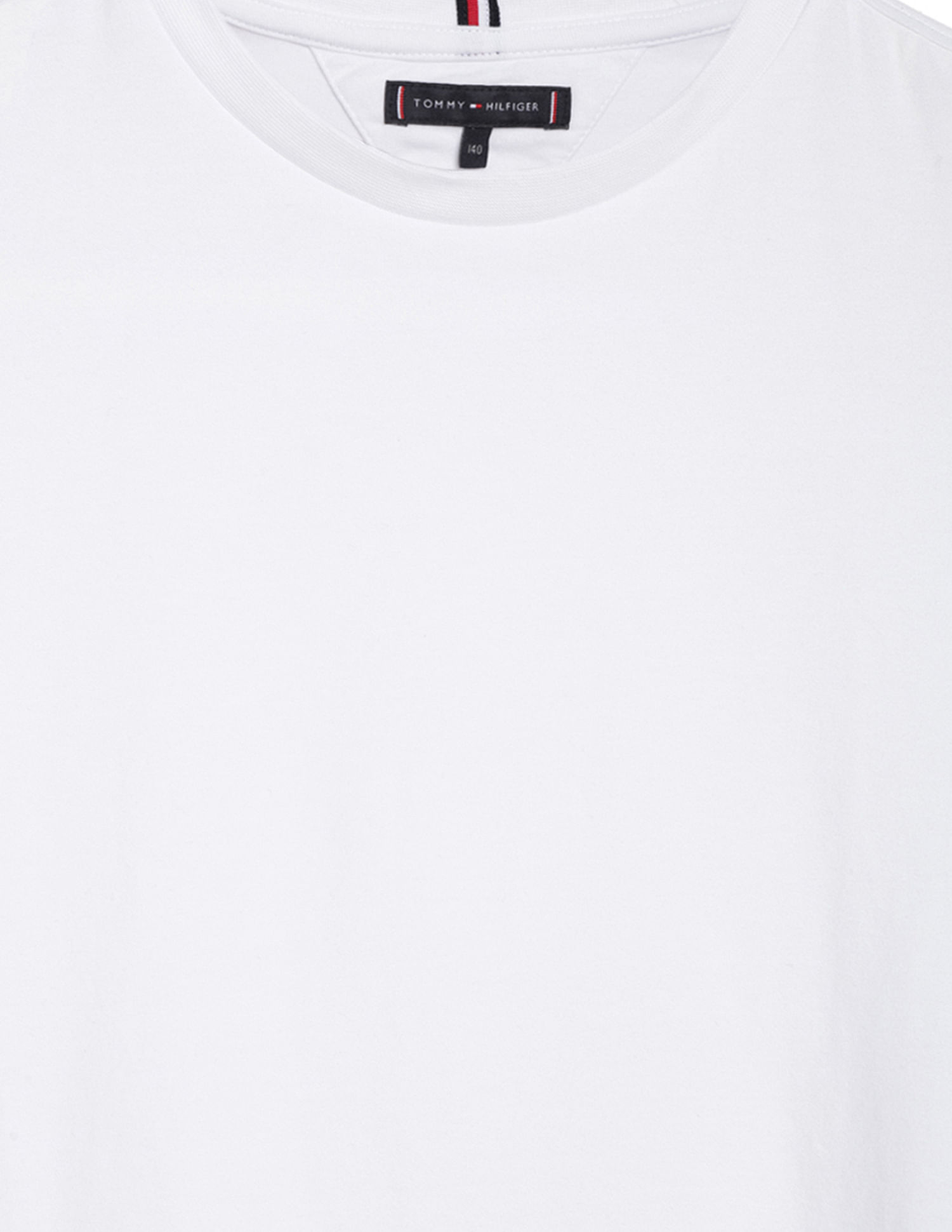 Tommy Hilfiger Kids Boys Crew Neck Solid T-Shirt