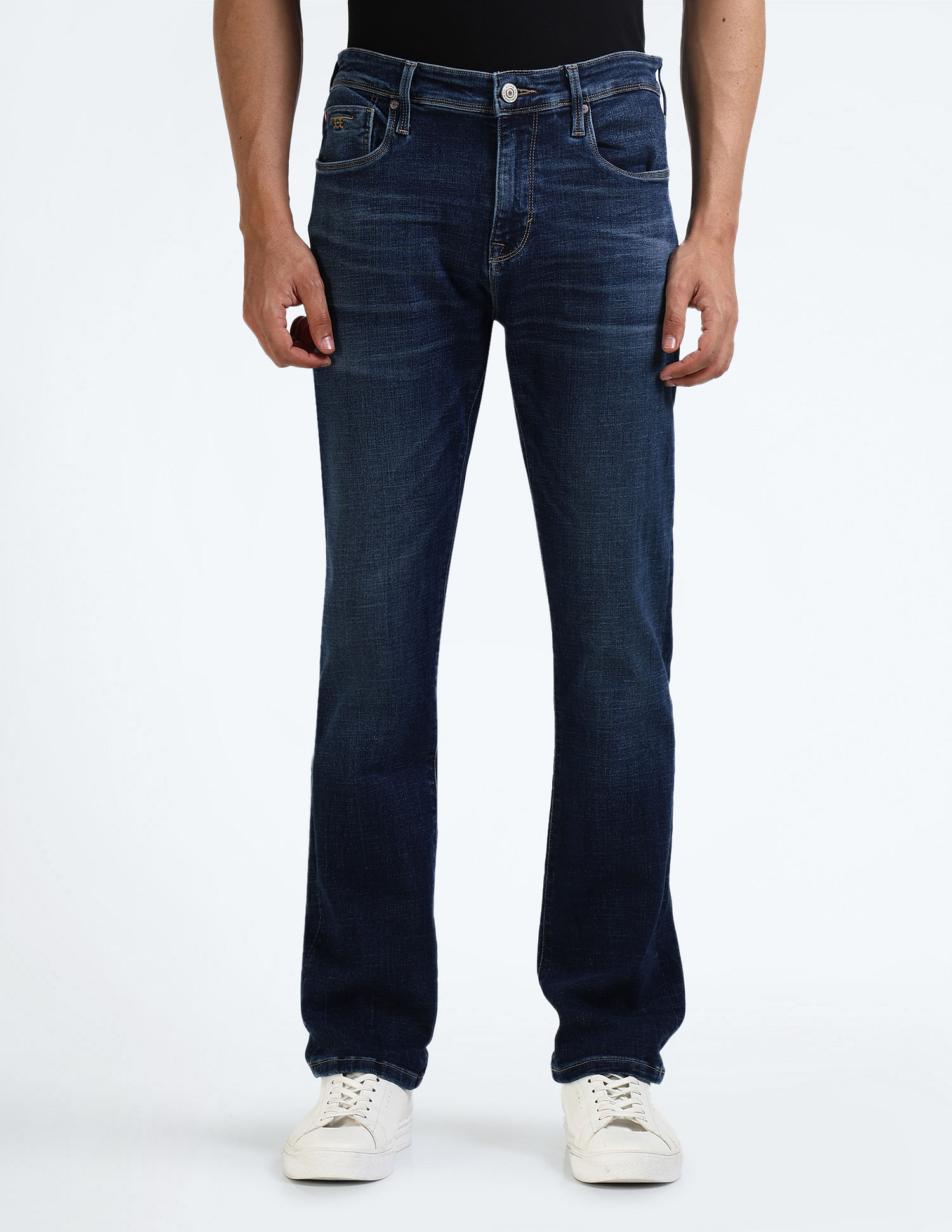 Flying Machine F-Jango Straight Fit Stone Wash Jeans