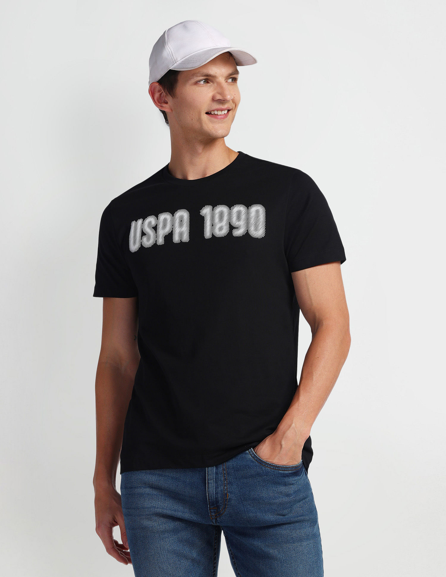 U.S. Polo Assn. Denim Co. Brand Print Muscle Fit T-Shirt