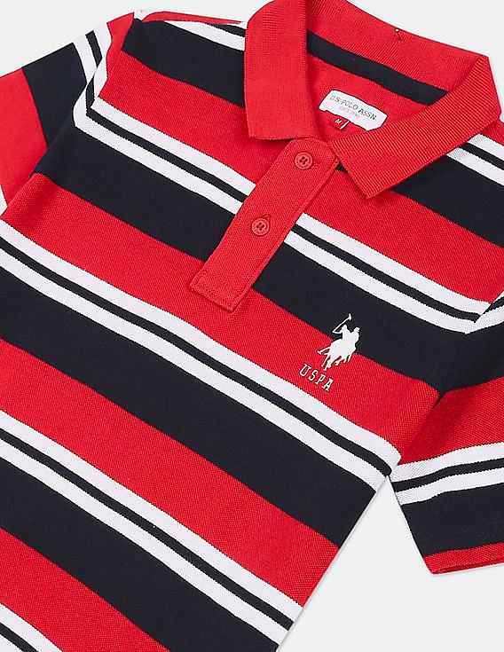 U.S. Polo Assn. Kids Stripe Polo Shirt