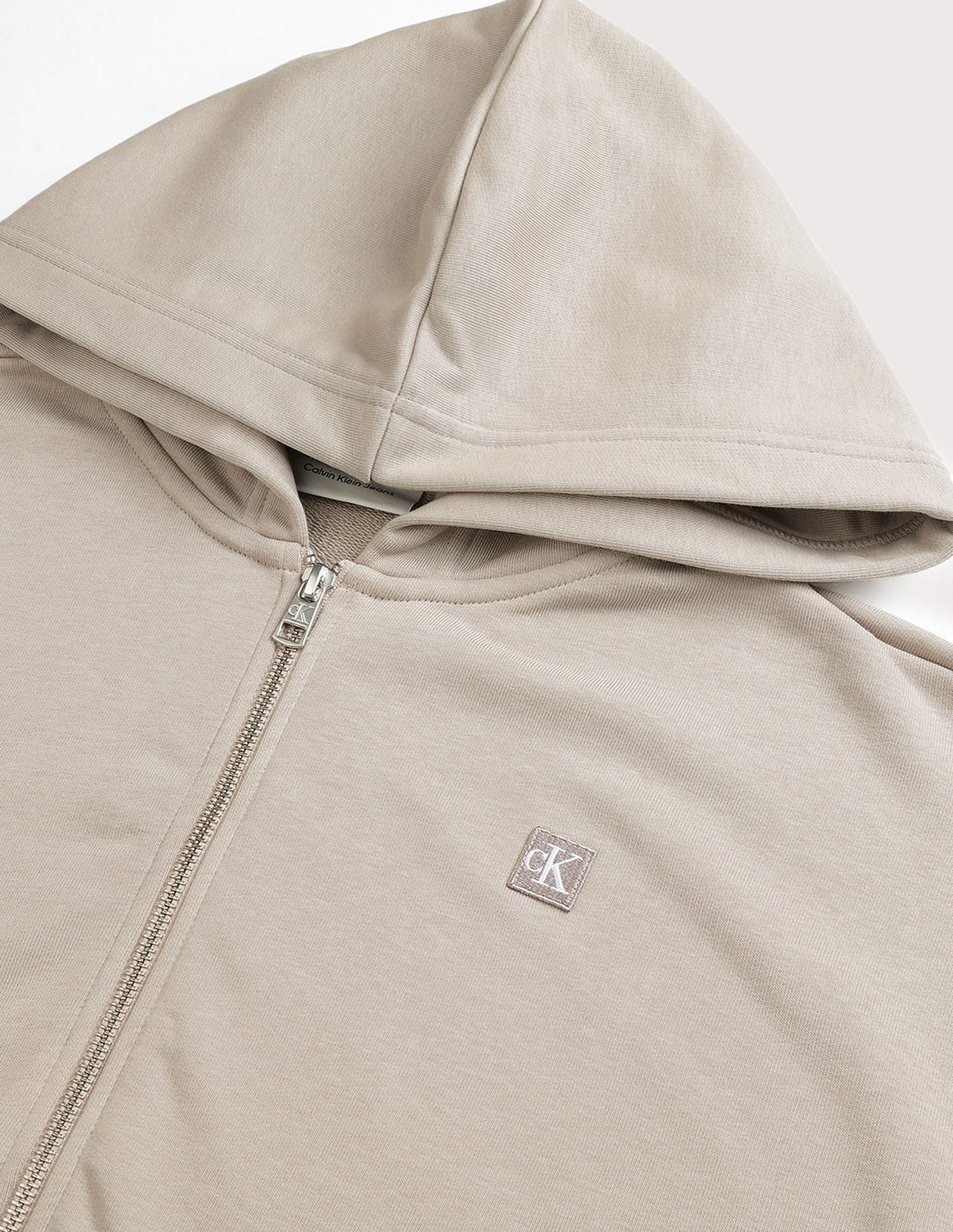 Calvin Klein Brand Badge Hood Sweatshirt