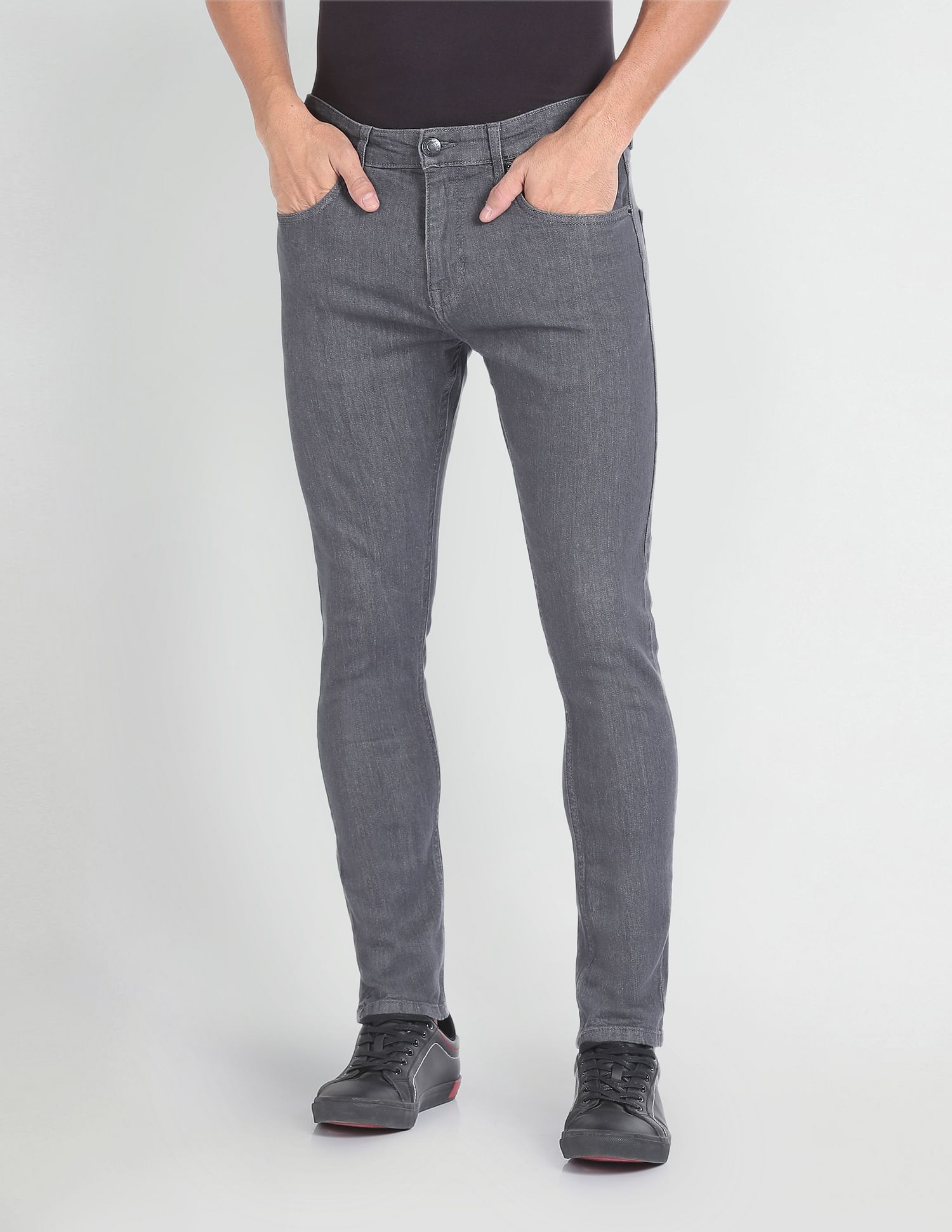 U.S. Polo Assn. Denim Co. Henry Cropped Fit Grey Jeans