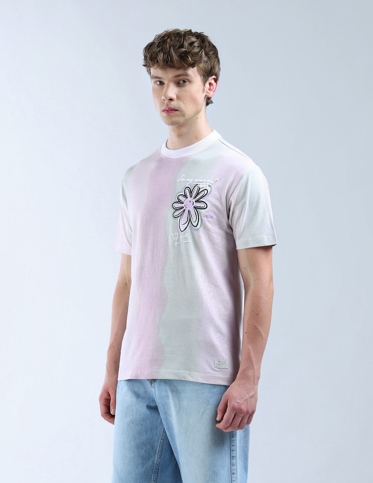 Flying Machine All Over Printed Color Of Home T-Shirt
