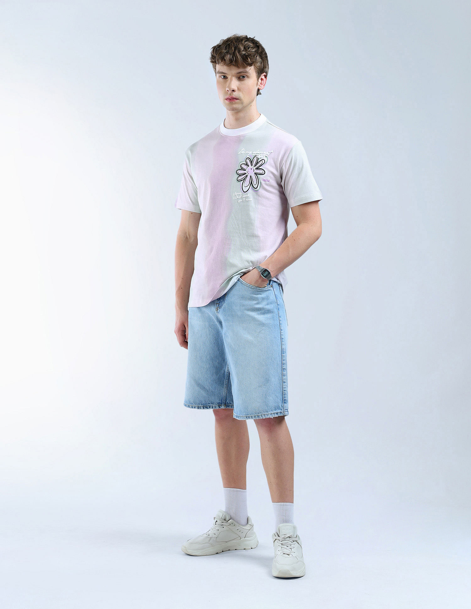 Flying Machine All Over Printed Color Of Home T-Shirt