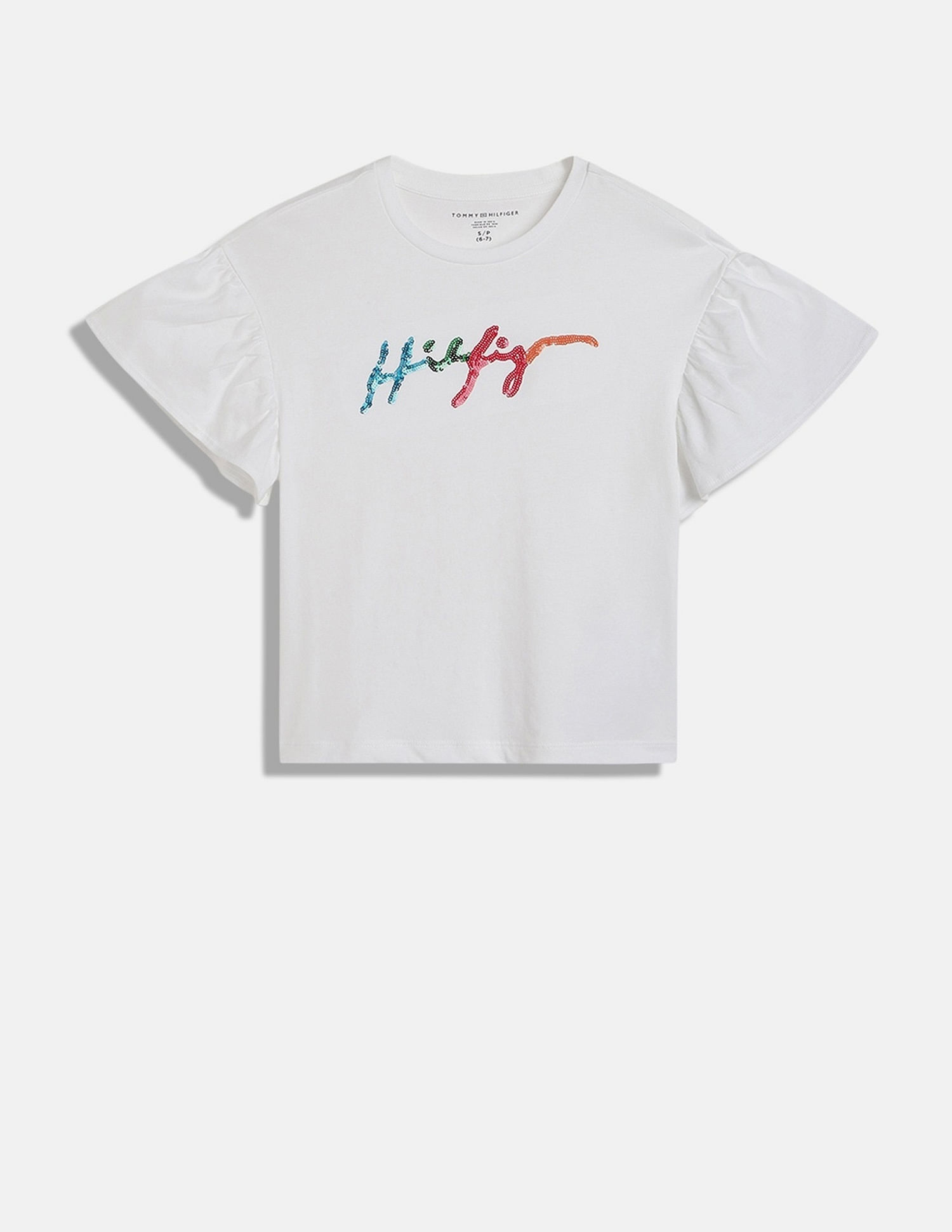 Tommy Hilfiger Girls White Logo T-Shirt