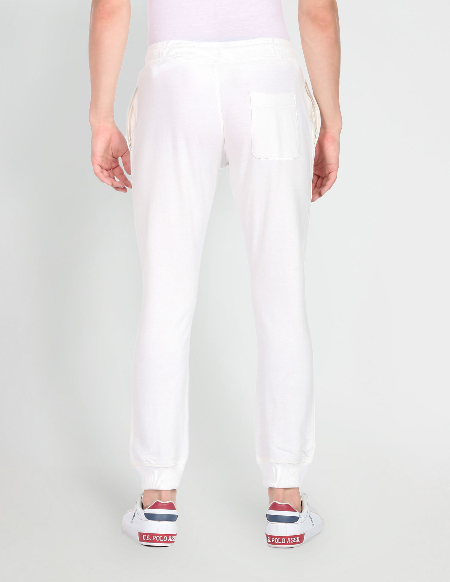 U.S. Polo Assn. Denim Co. Drawstring Waist Brand Print Track Pants