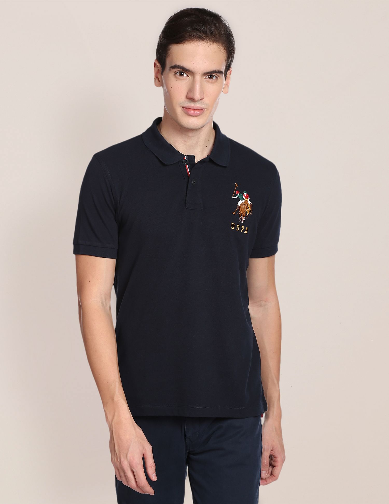 U.S. Polo Assn. Iconic Slim Fit Polo Shirt
