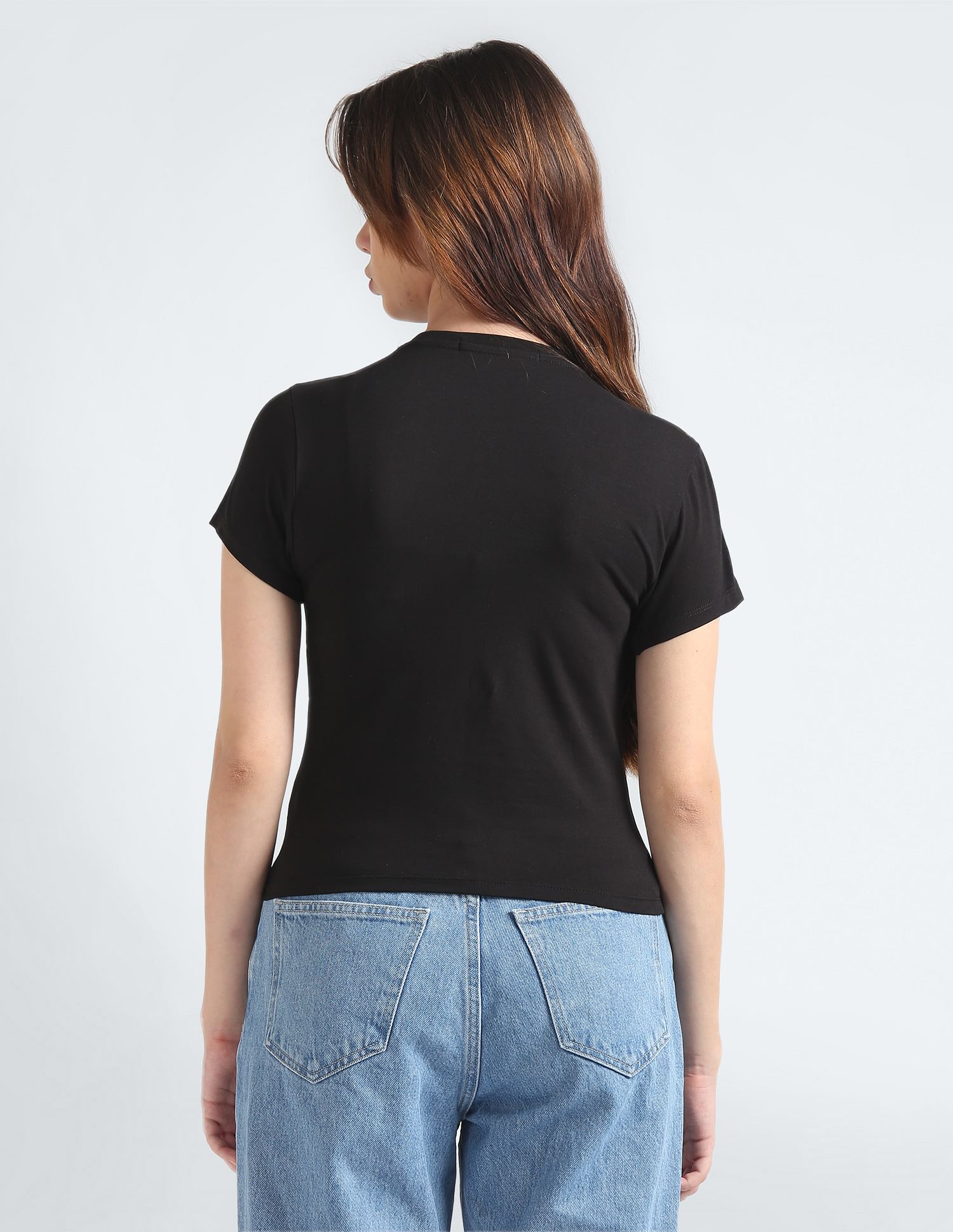 Buy Calvin Klein Jeans Slogan Slim Fit T-Shirt - NNNOW.com