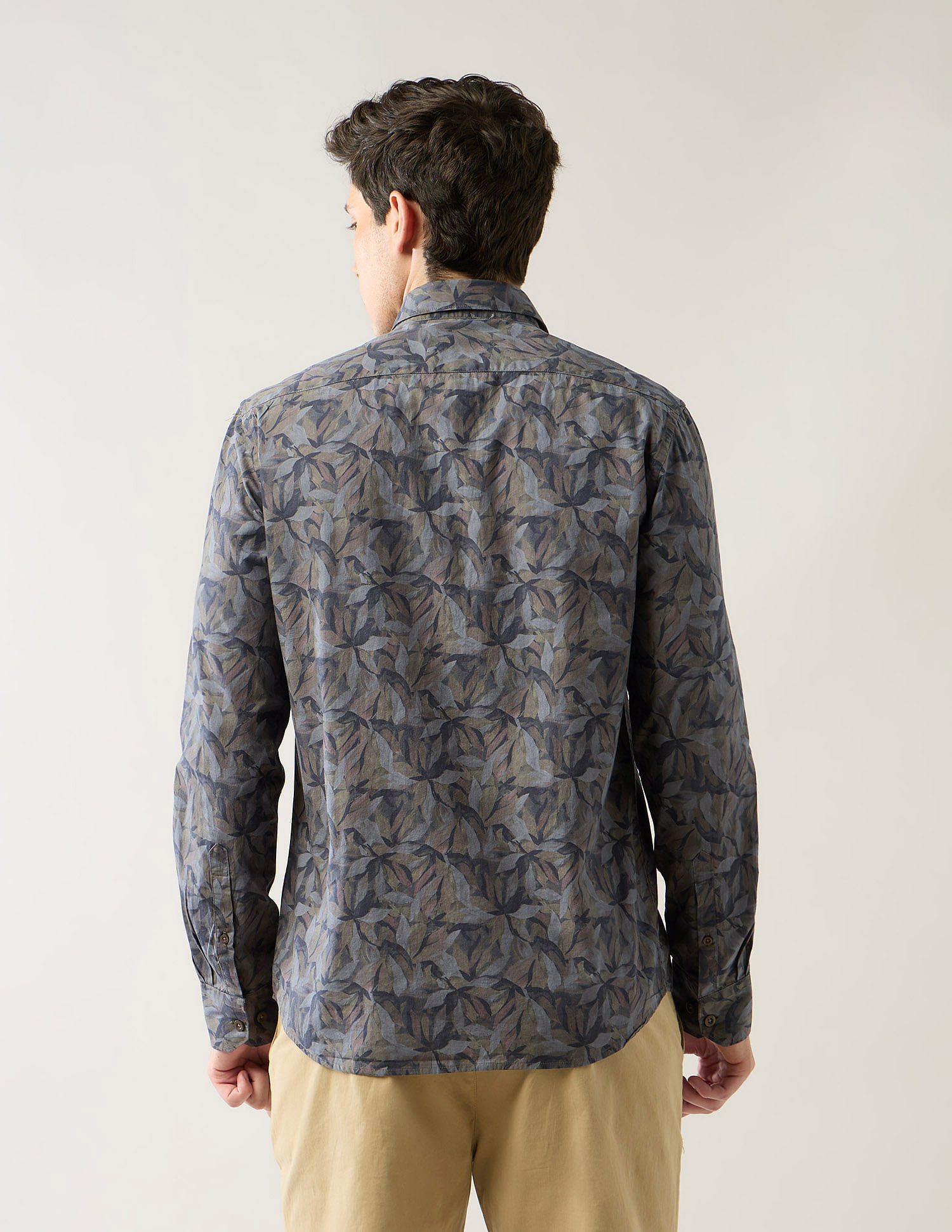 Arrow Sport Tropical Printed Printed Slim Fit Shirt