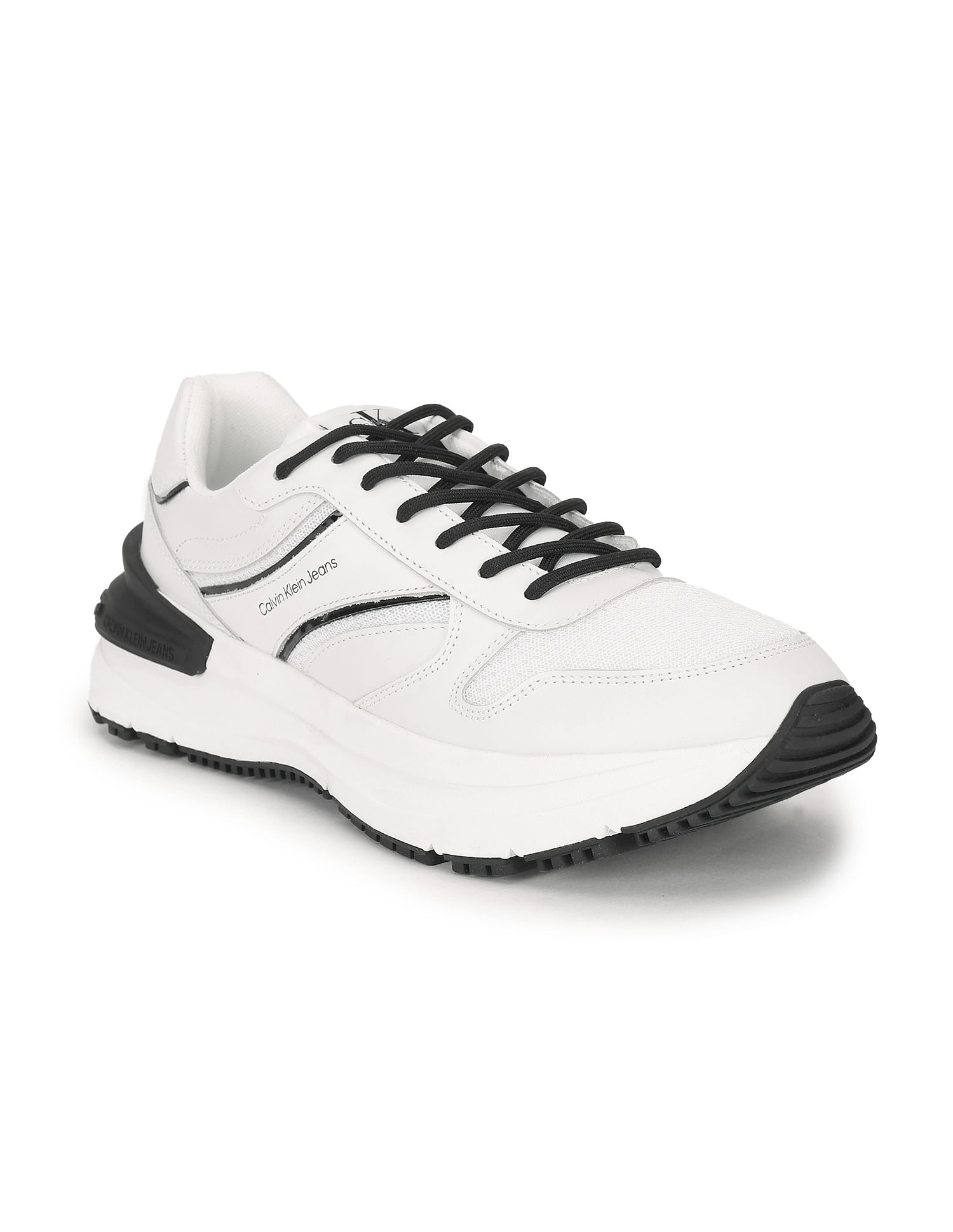 Buy Calvin Klein Men Leather Chunky Sneakers NNNOW