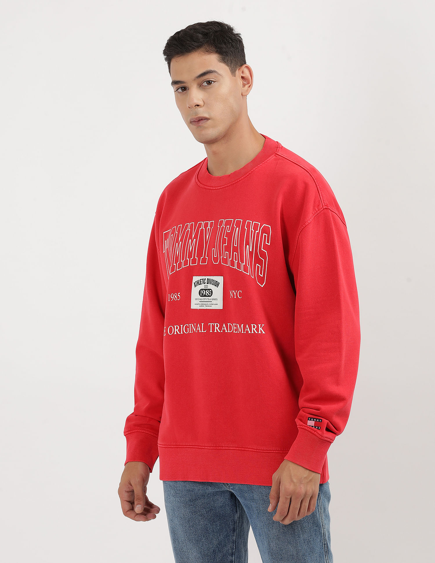 Tommy Hilfiger Brand Print Relaxed Sweatshirt