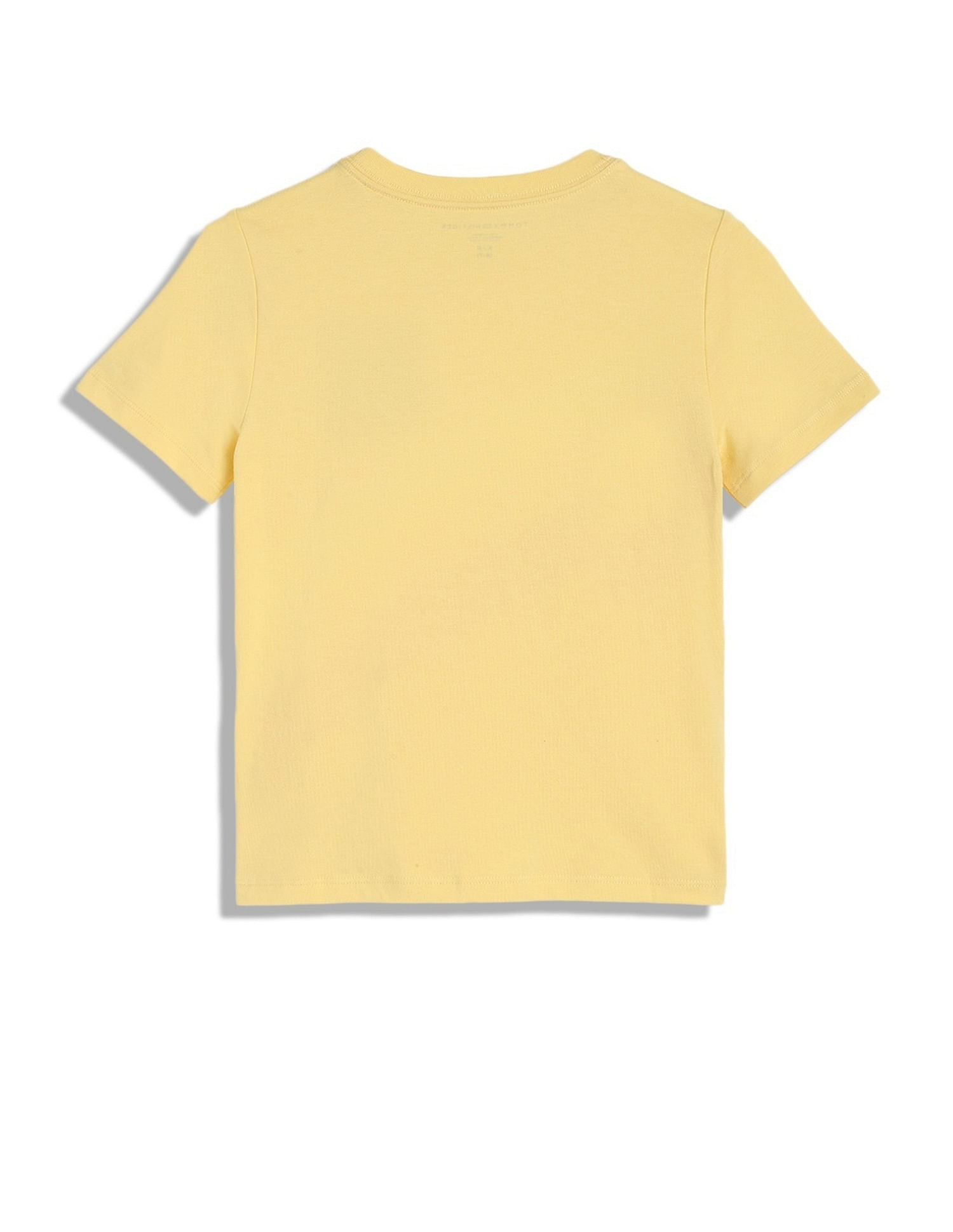 Tommy Hilfiger Boys Yellow Diagonal Striped T-Shirt
