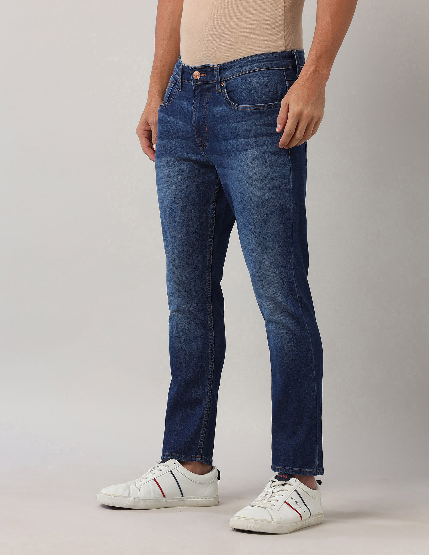 U.S. Polo Assn. Denim Co. Henry Tapered Fit Authentic Denim Jeans