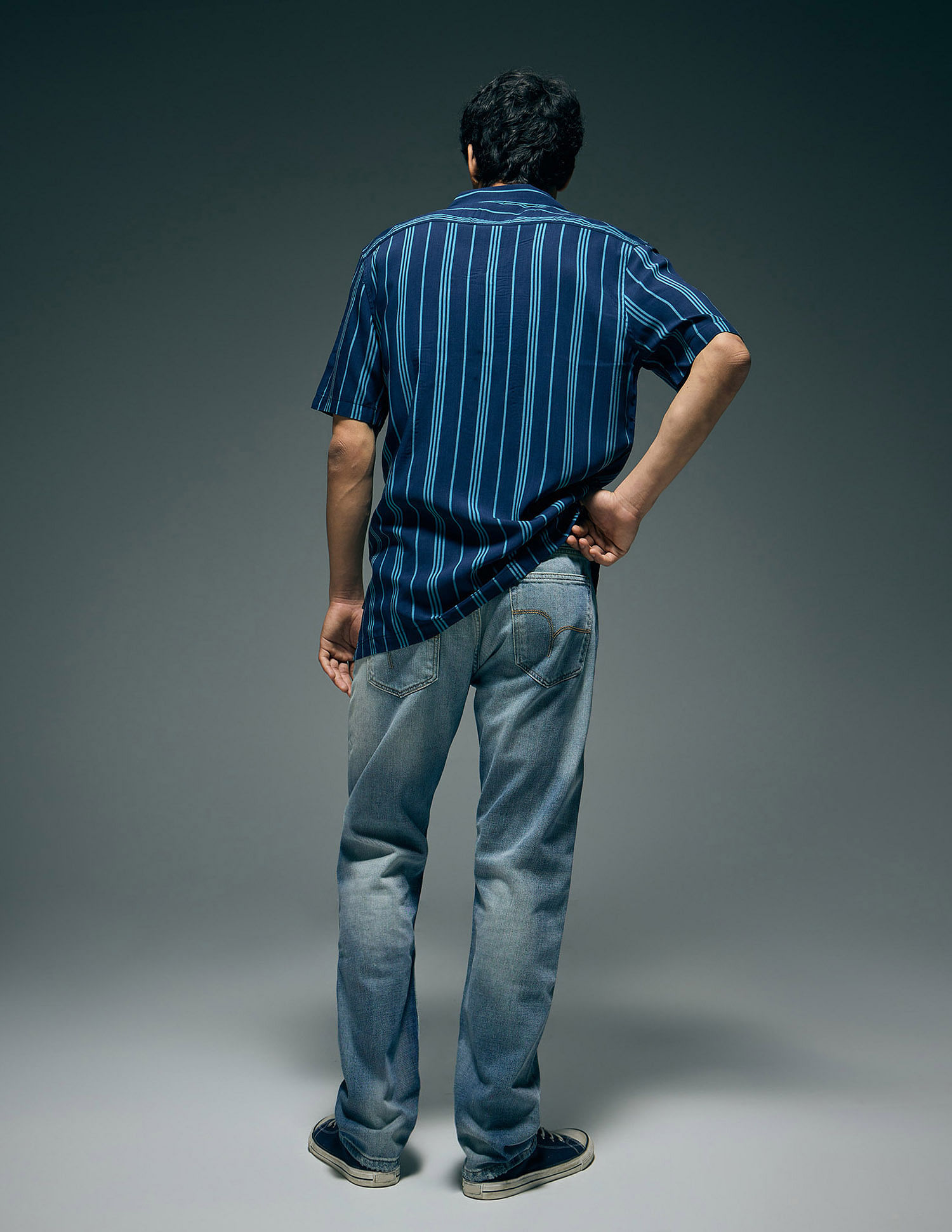 Flying Machine F-Jango Straight Fit Stone Washed Jeans