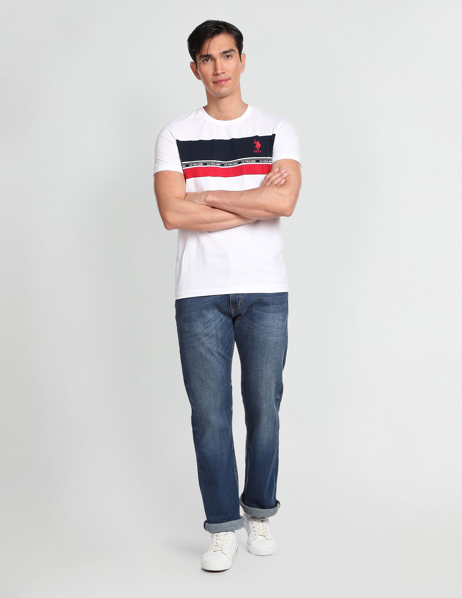 U.S. Polo Assn. Denim Co. Connor Bootcut Fit Blue Jeans