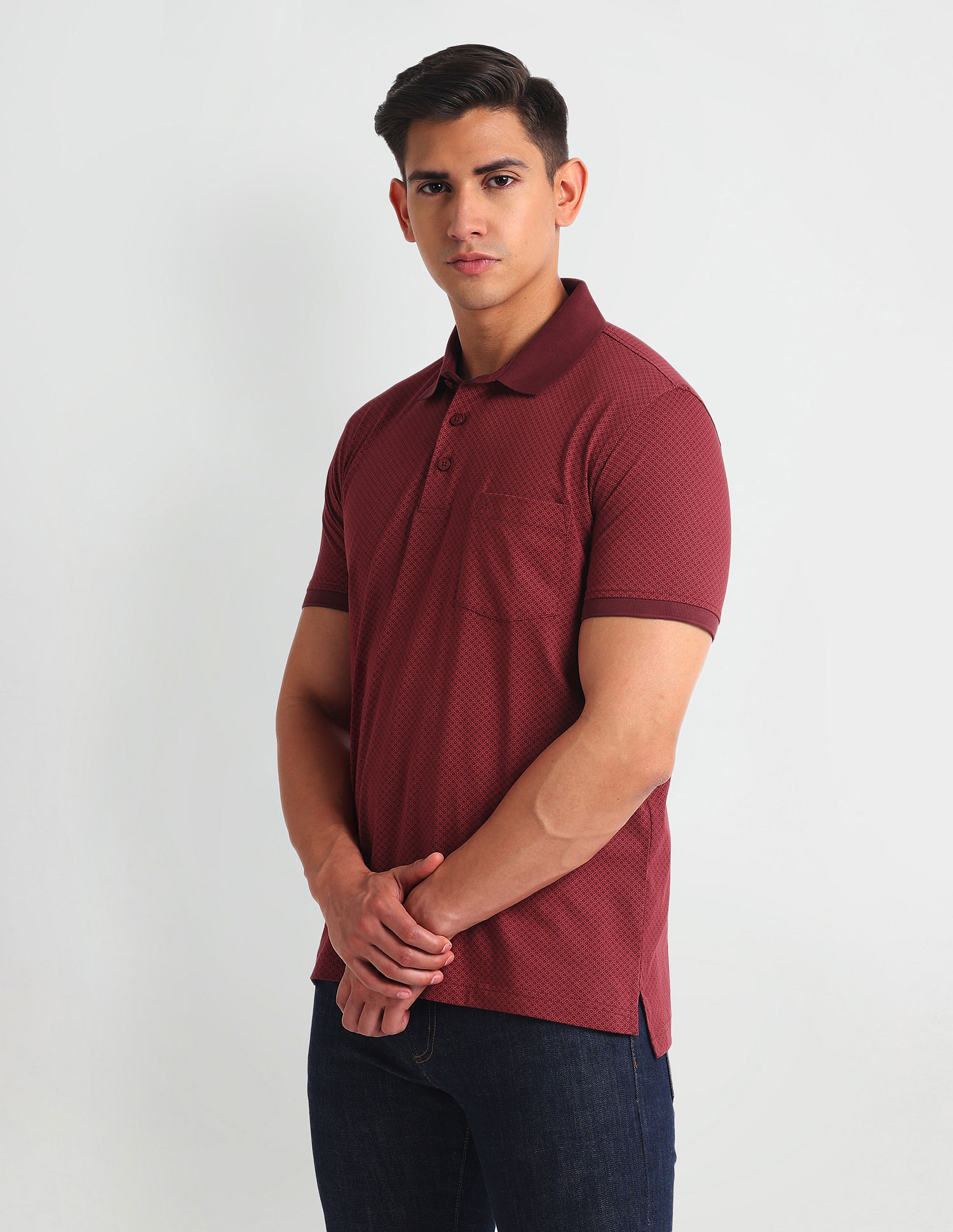 Arrow Regular Fit Cotton Polo Shirt