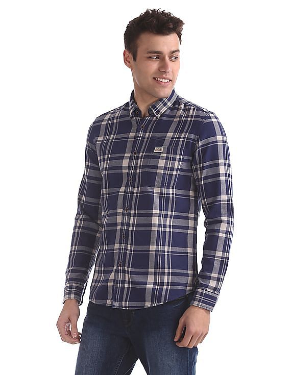 U.S. Polo Assn. Denim Co. Slim Fit Check Shirt