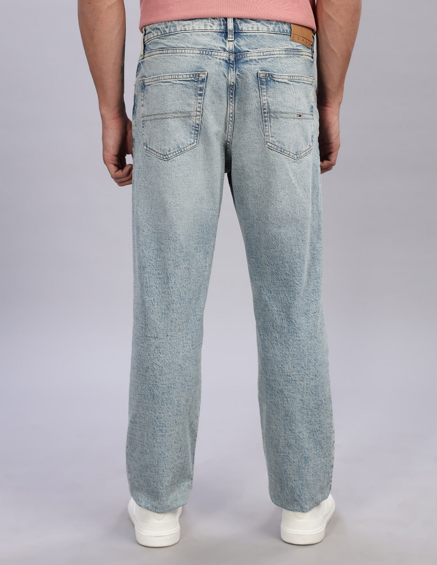 Tommy Hilfiger Light Washed Slim Fit Low Rise Jeans