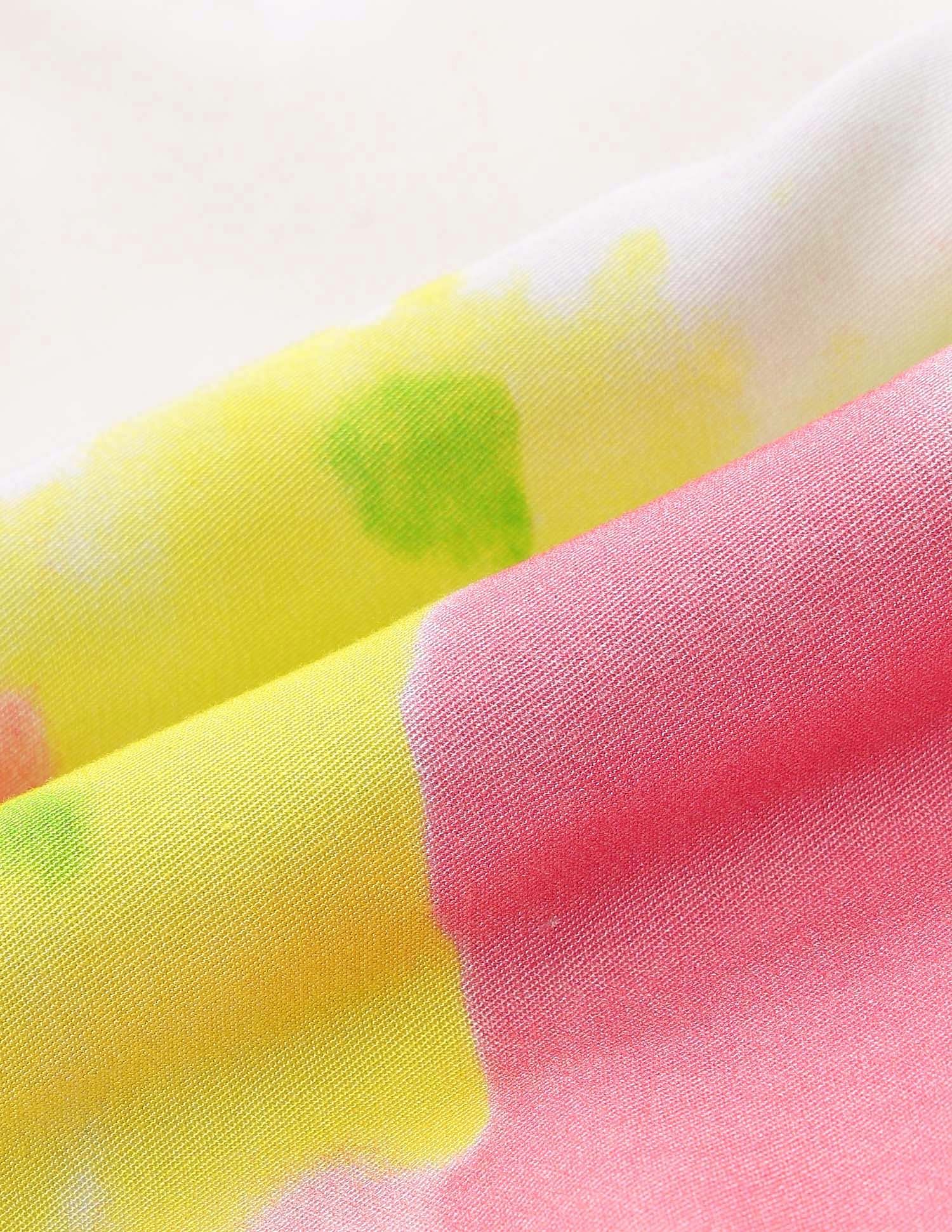 U.S. Polo Assn. Kids Girls Tie-Dyed Shorts
