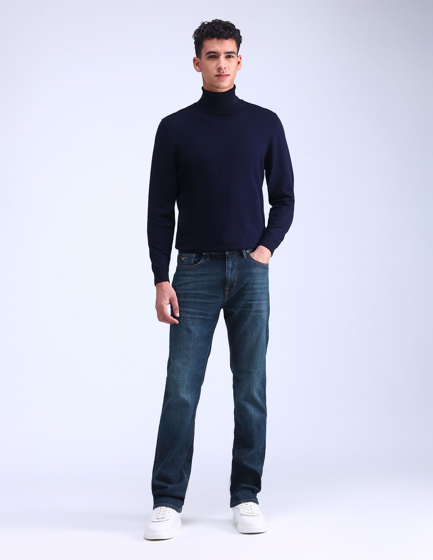 Flying Machine Freddie Slim Straight Fit Jeans