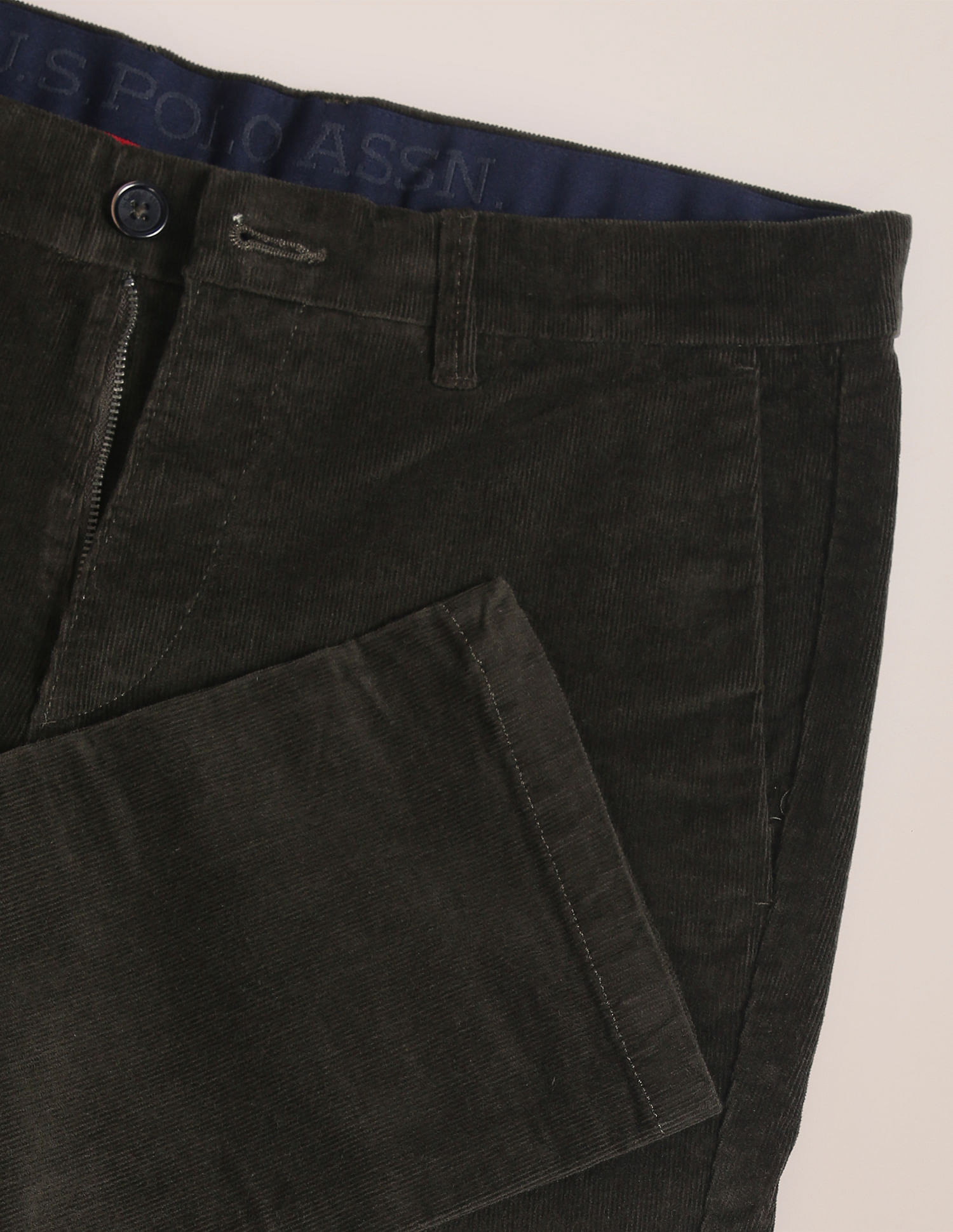 U.S. Polo Assn. Denver Slim Fit Corduroy Casual Trousers
