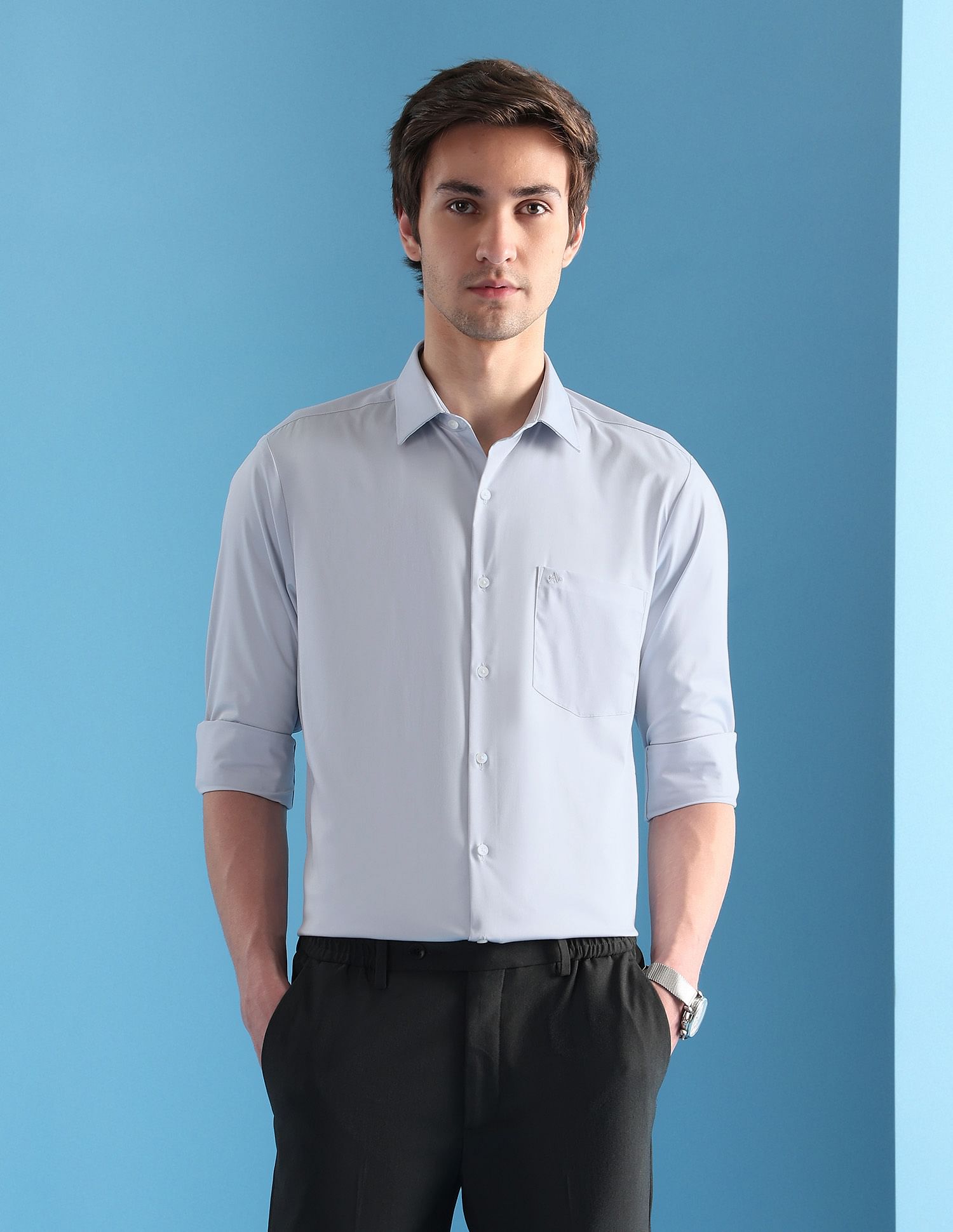 Arrow Solid Liberty Classic Fit Velocity Shirt