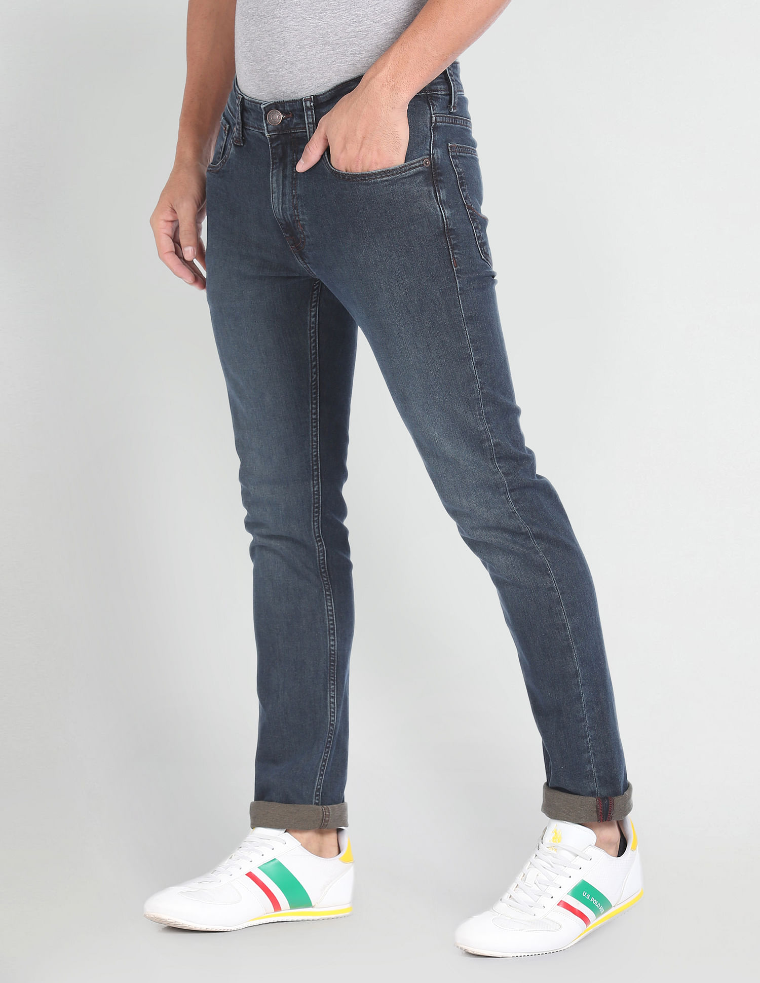 U.S. Polo Assn. Denim Co. Regallo Skinny Fit Blue Jeans