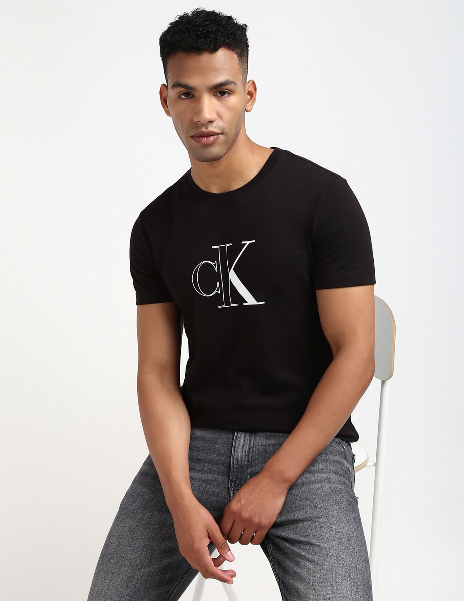 Calvin Klein Sustainable Outline Monologo T-Shirt