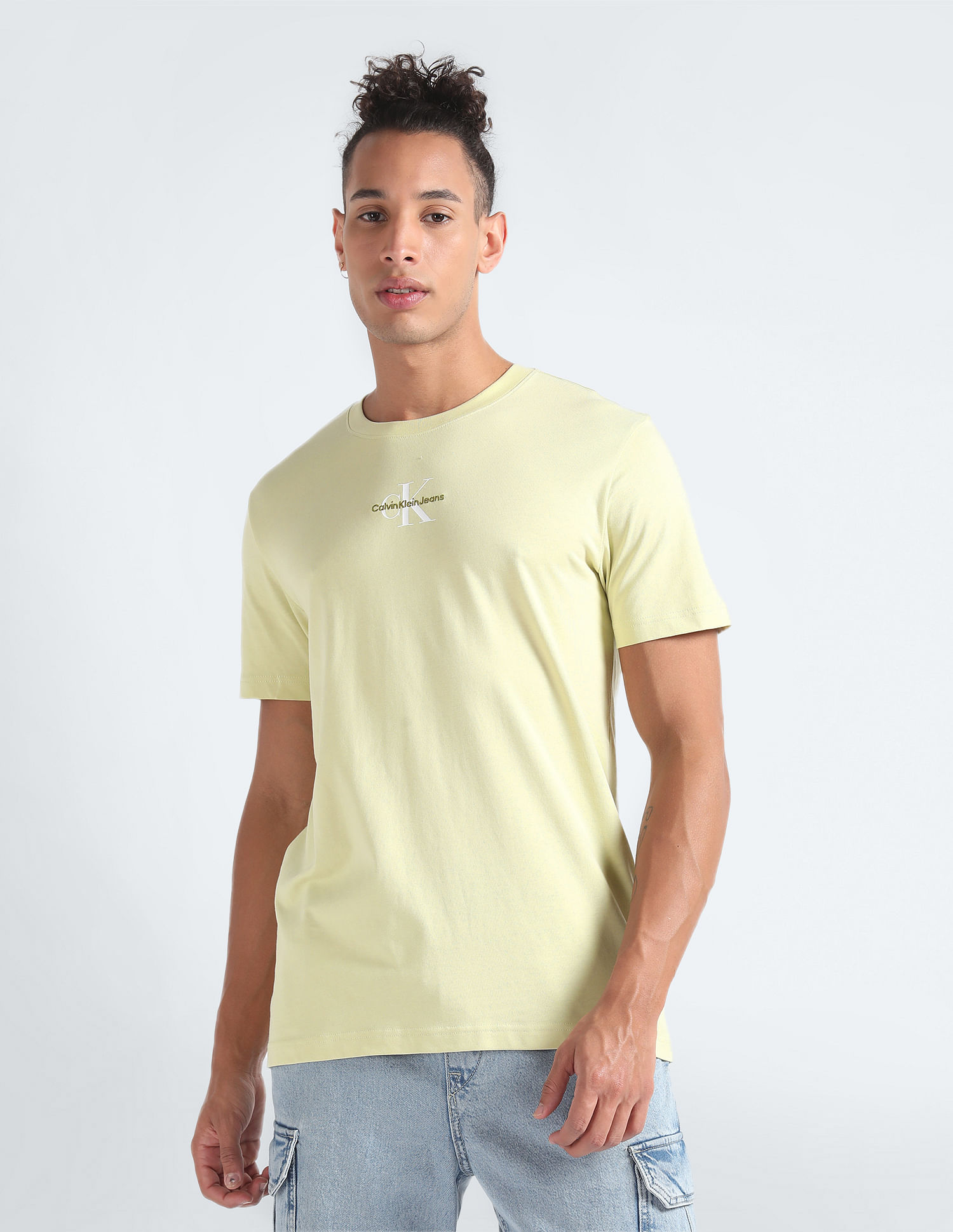 Calvin Klein Jeans Crew Neck Monologo T-Shirt