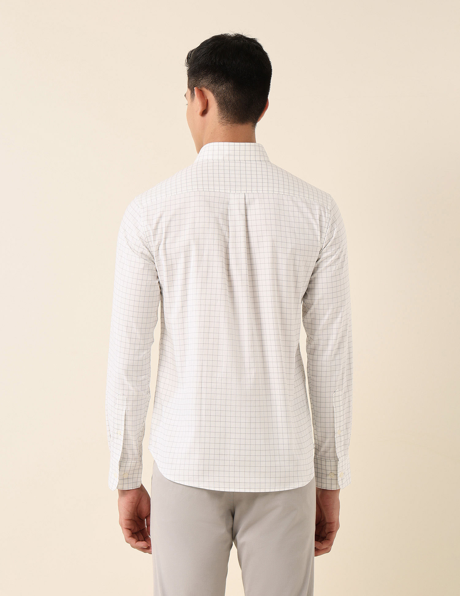 U.S. Polo Assn. Tailored Fit Graph Checked Shirt