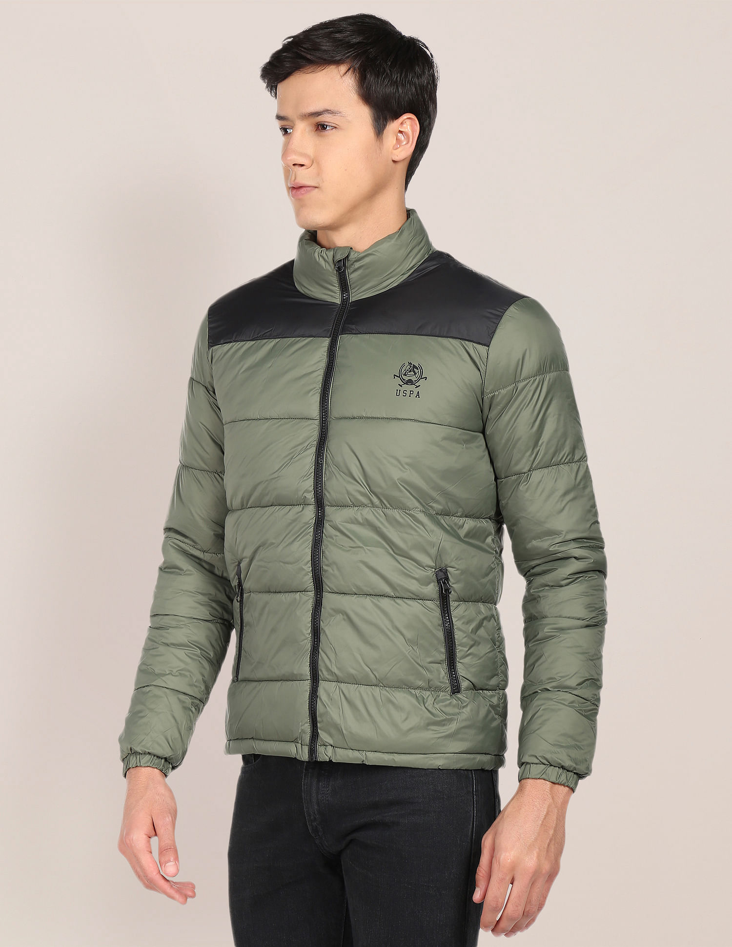 Polo mens puffer outlet jacket