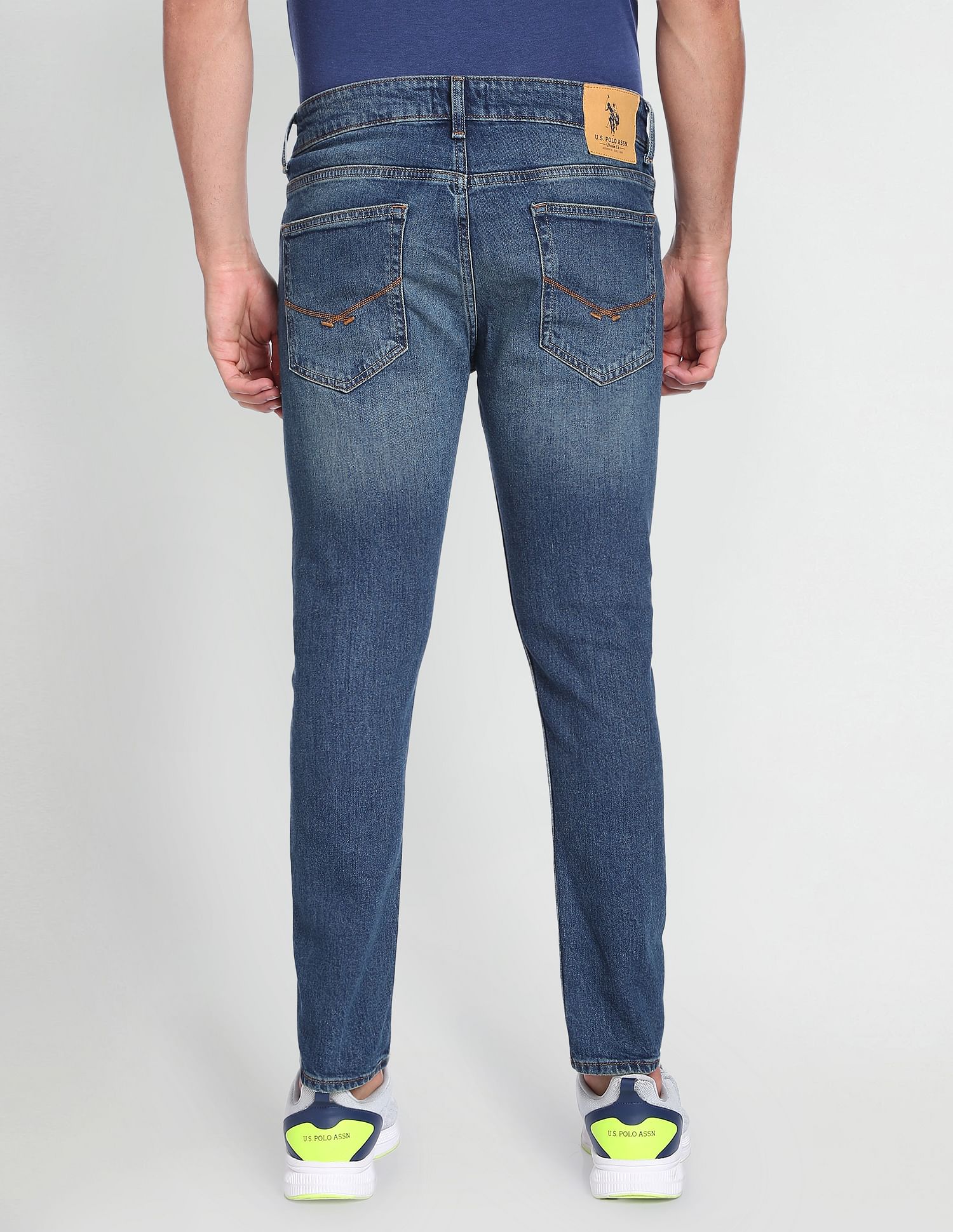 U.S. Polo Assn. Denim Co. Brandon Slim Tapered Fit Blue Jeans