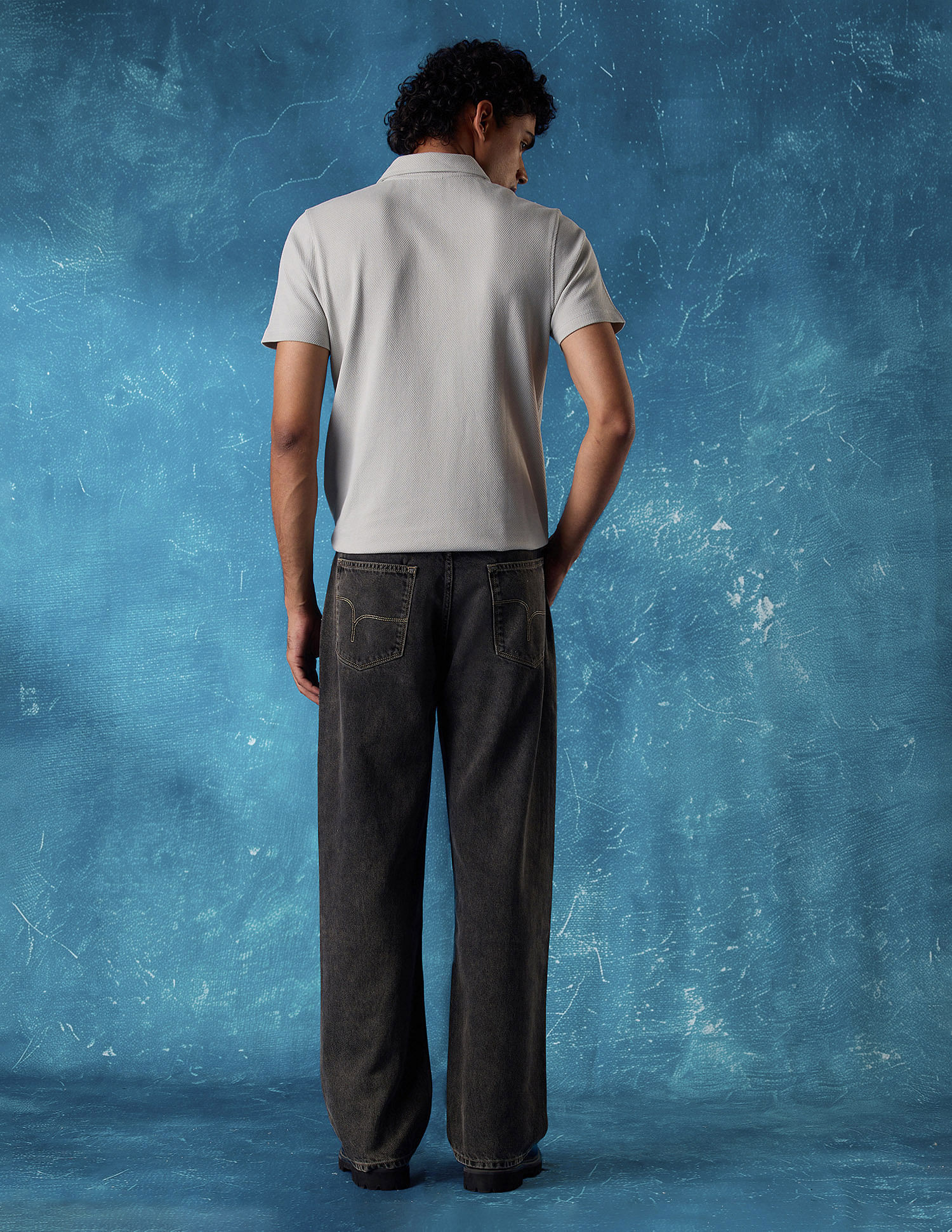 Flying Machine Men Cobain 90's Loose Fit Jeans