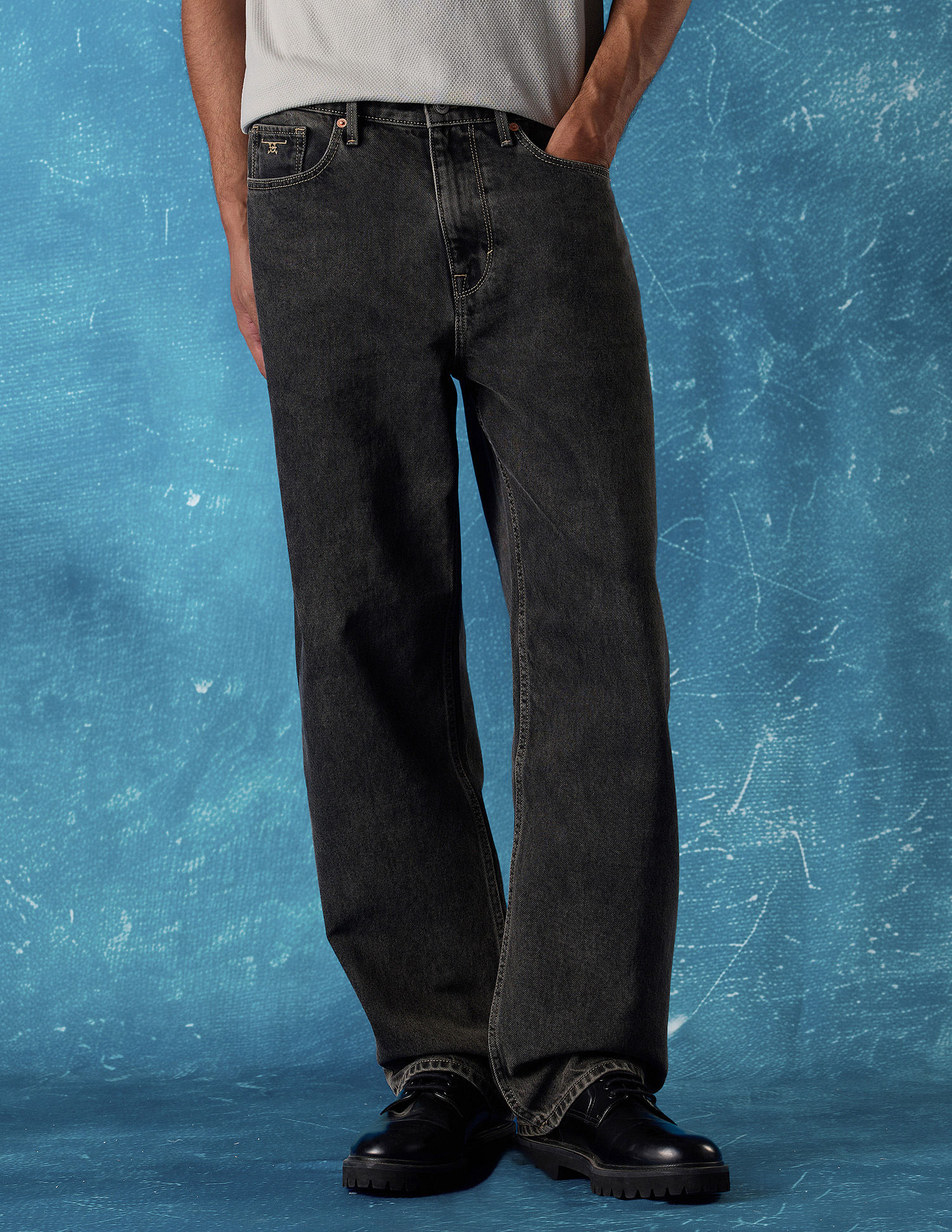 Flying Machine Men Cobain 90's Loose Fit Jeans