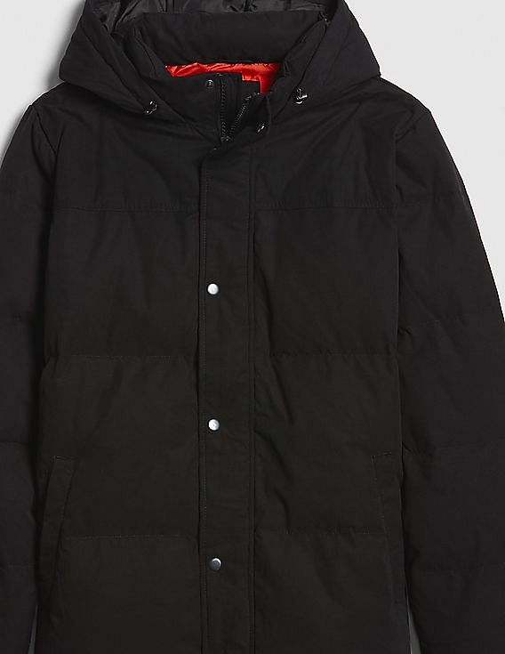 Gap heavyweight down hooded puffer best sale jacket