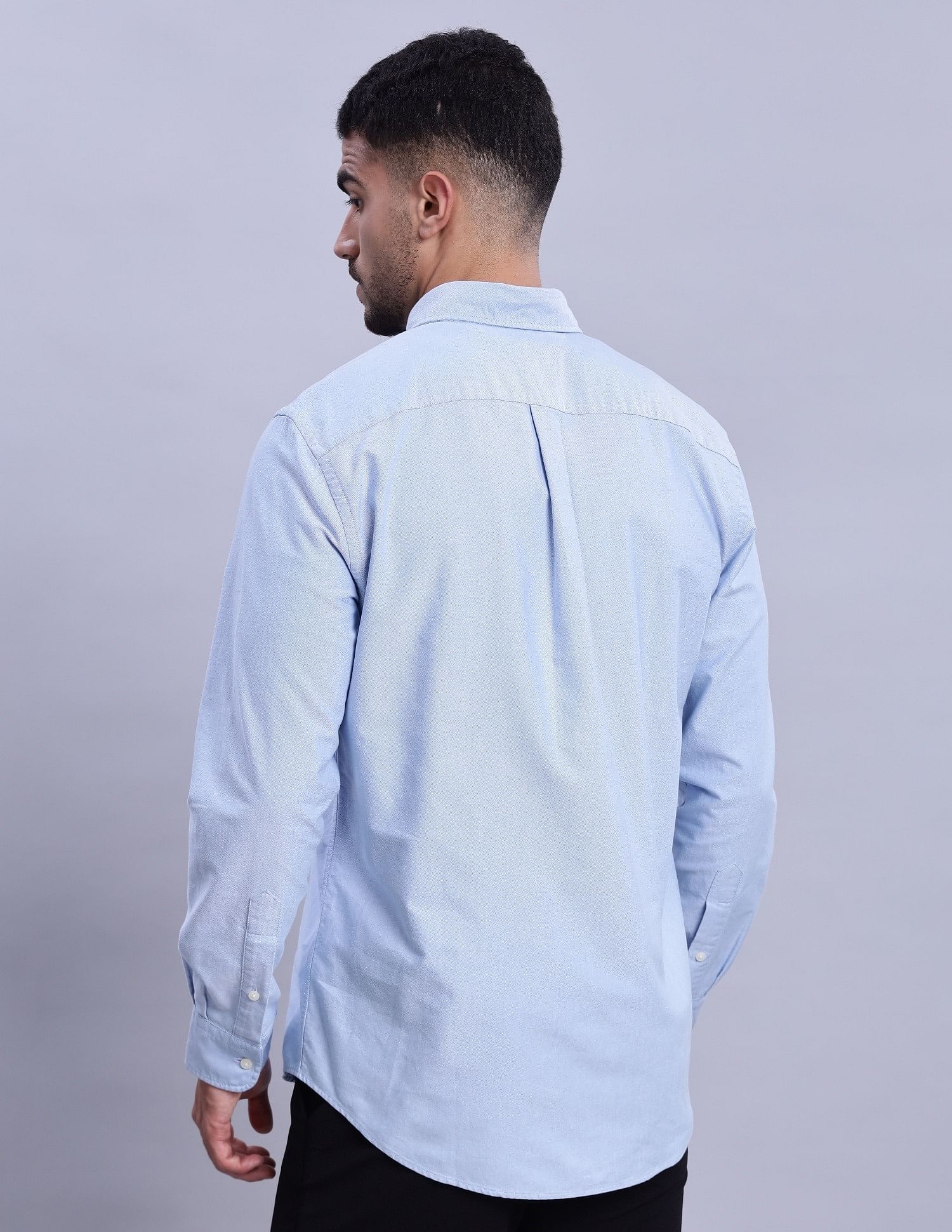 Tommy Hilfiger Solid Regular-Fit Oxford Shirts