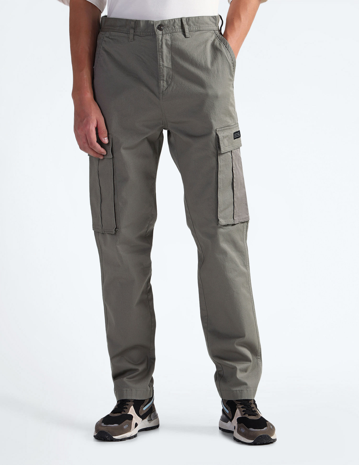 Flying Machine Solid Cargo Trousers