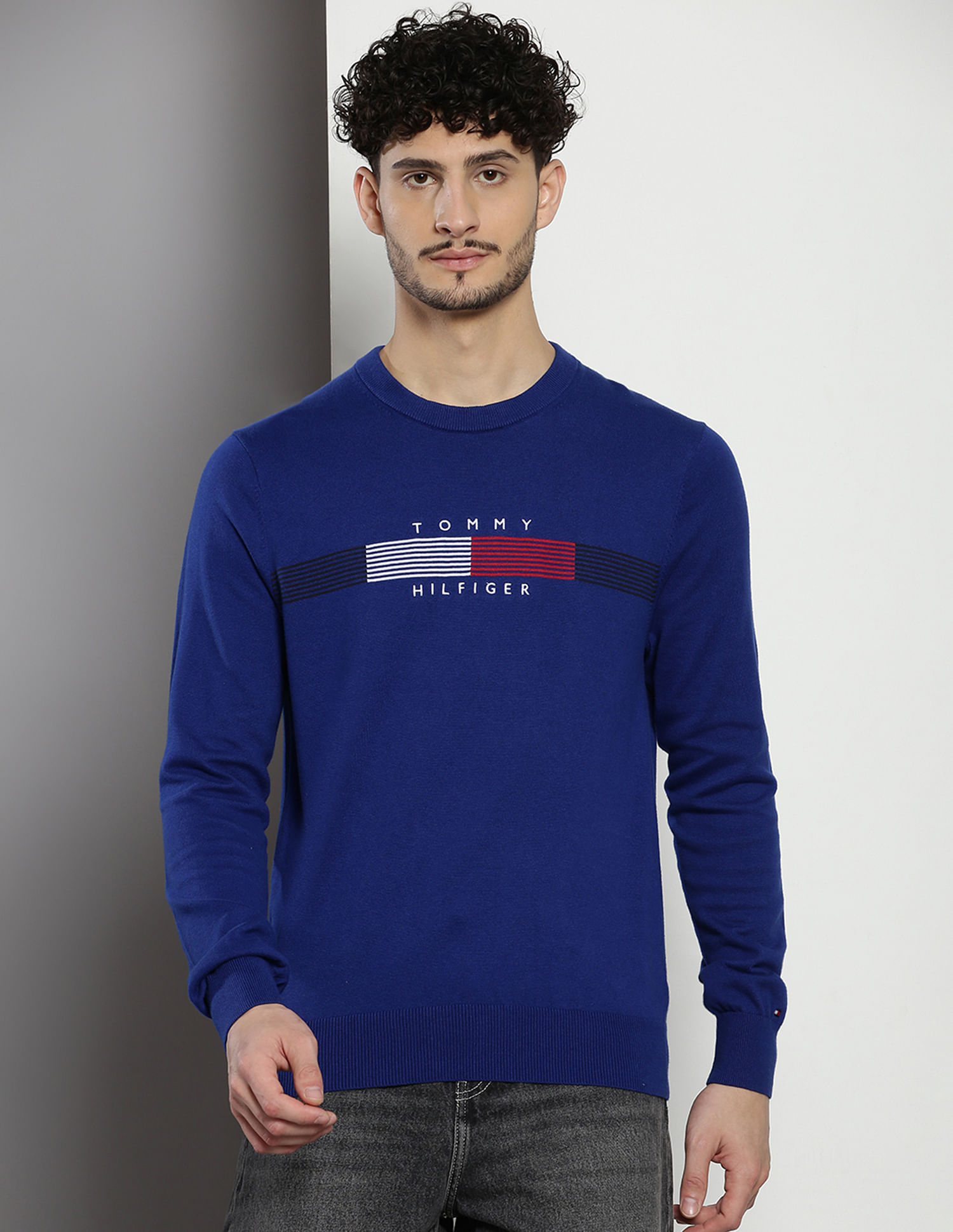 Tommy Hilfiger Crew Neck Doug Logo Sweater