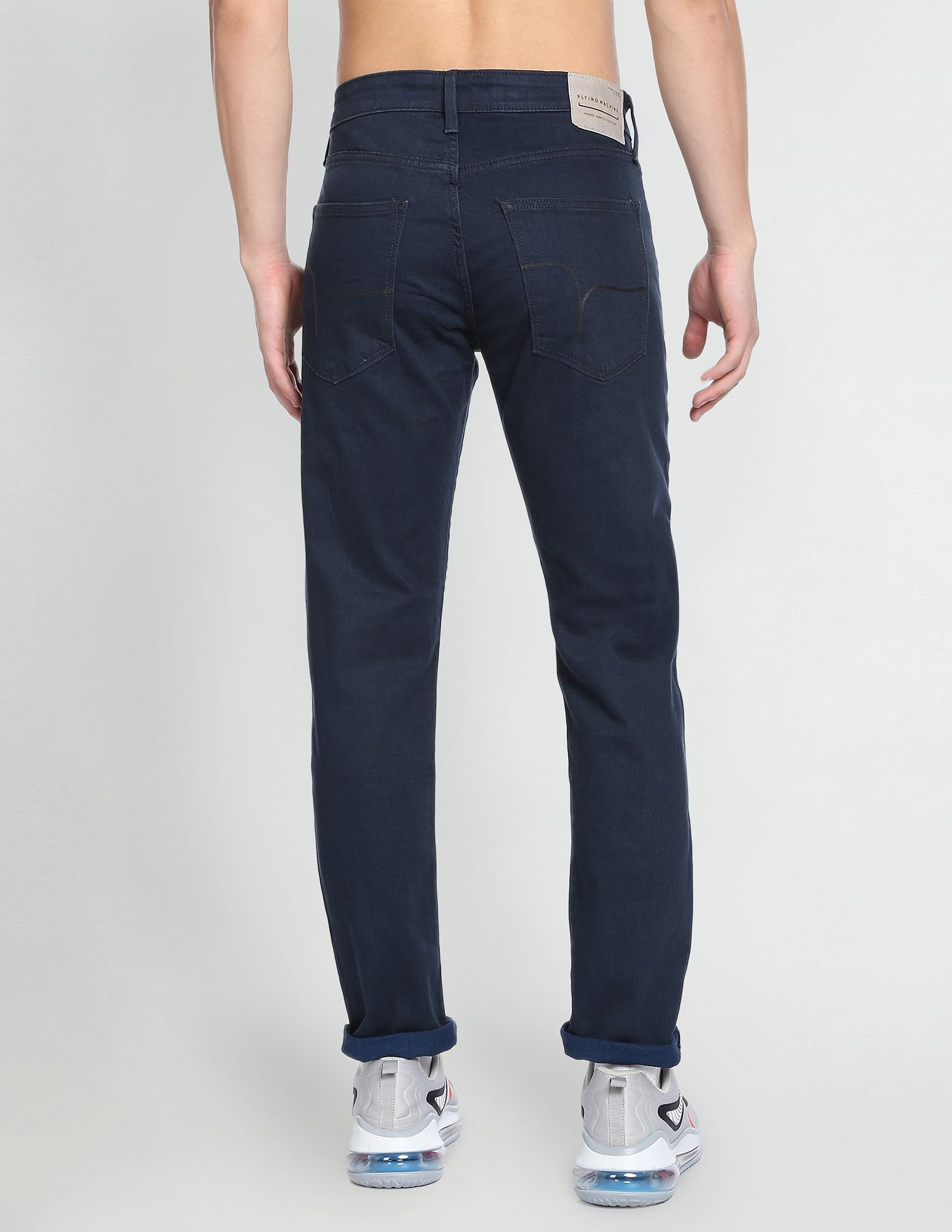 Flying Machine Slash Slim Tapered Fit Classic Vintage Jeans