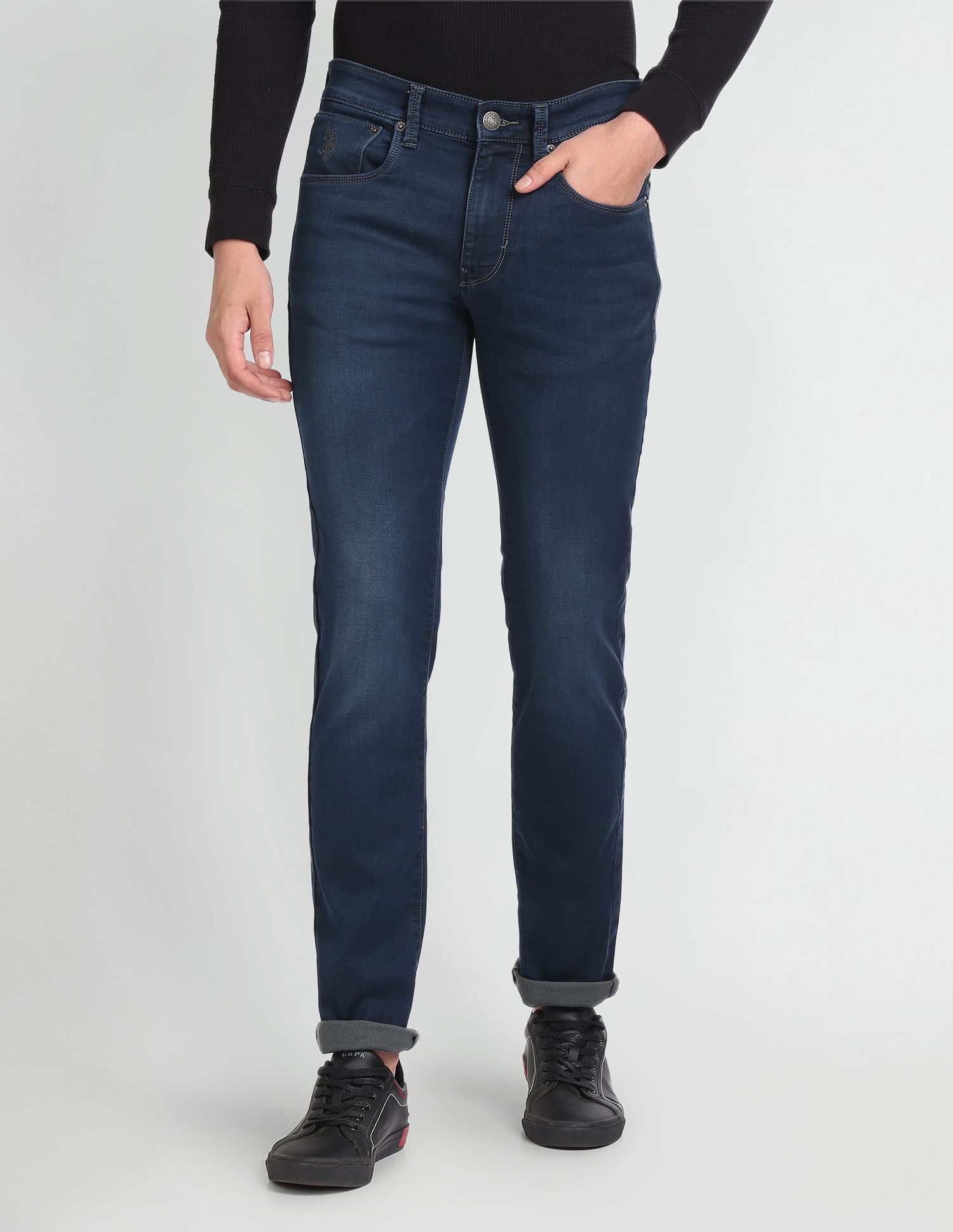 U.S. Polo Assn. Denim Co. Regallo Skinny Fit Blue Jeans