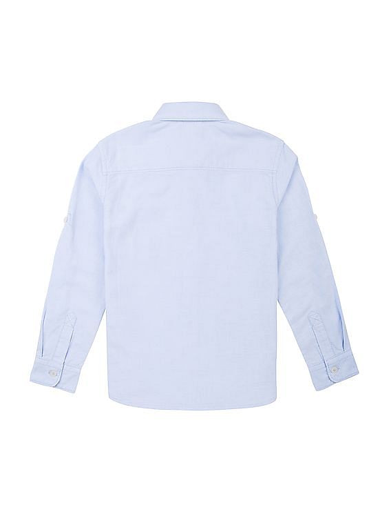 U.S. Polo Assn. Kids Boys Regular Fit Oxford Shirt
